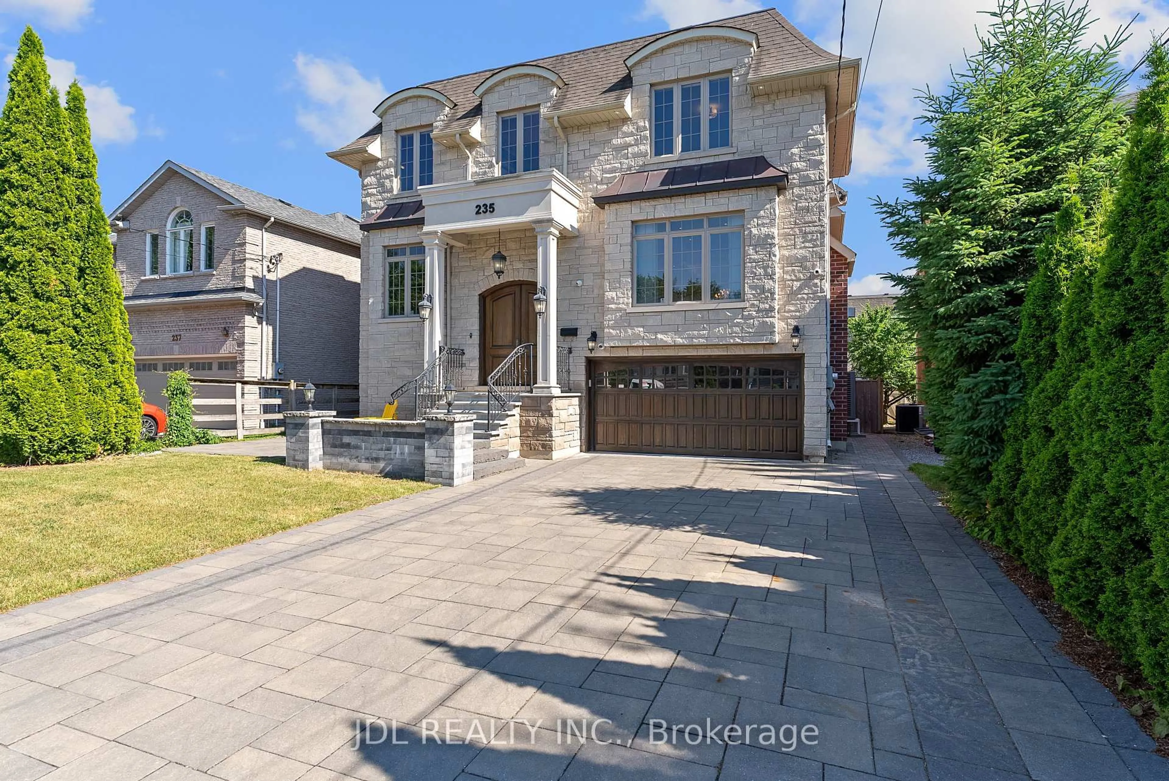 Home with brick exterior material, street for 235 McKee Ave, Toronto Ontario M2N 4E2