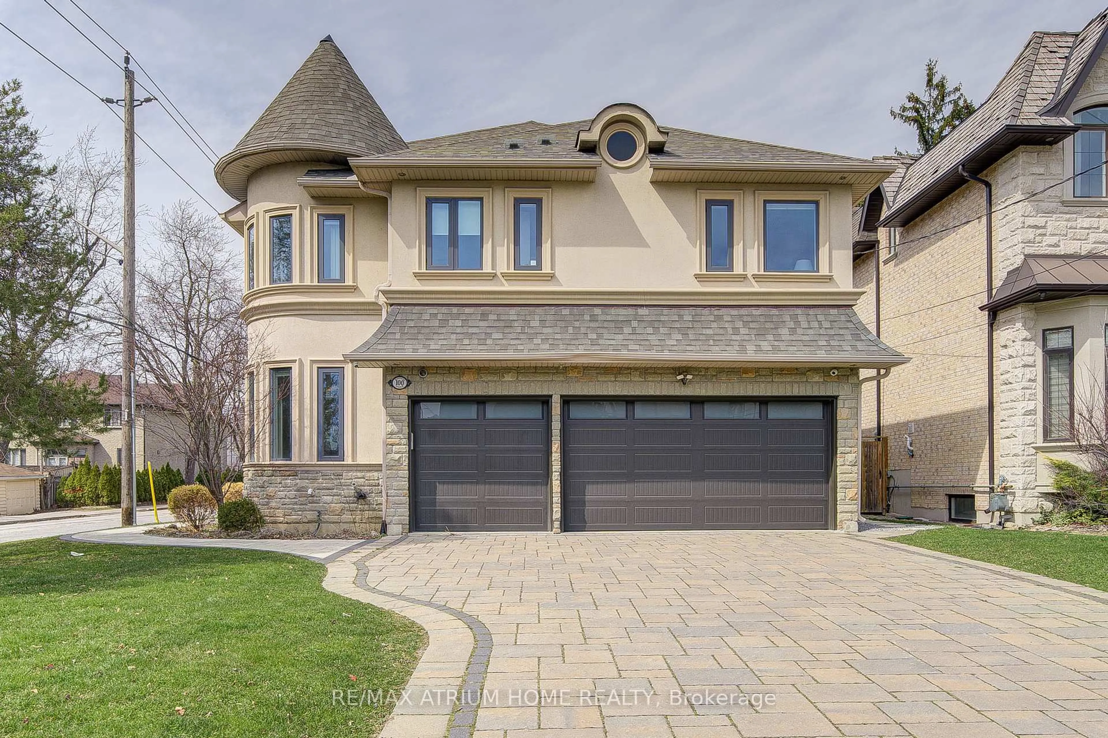 Home with brick exterior material, street for 100 Elmwood Ave, Toronto Ontario M2N 3M2
