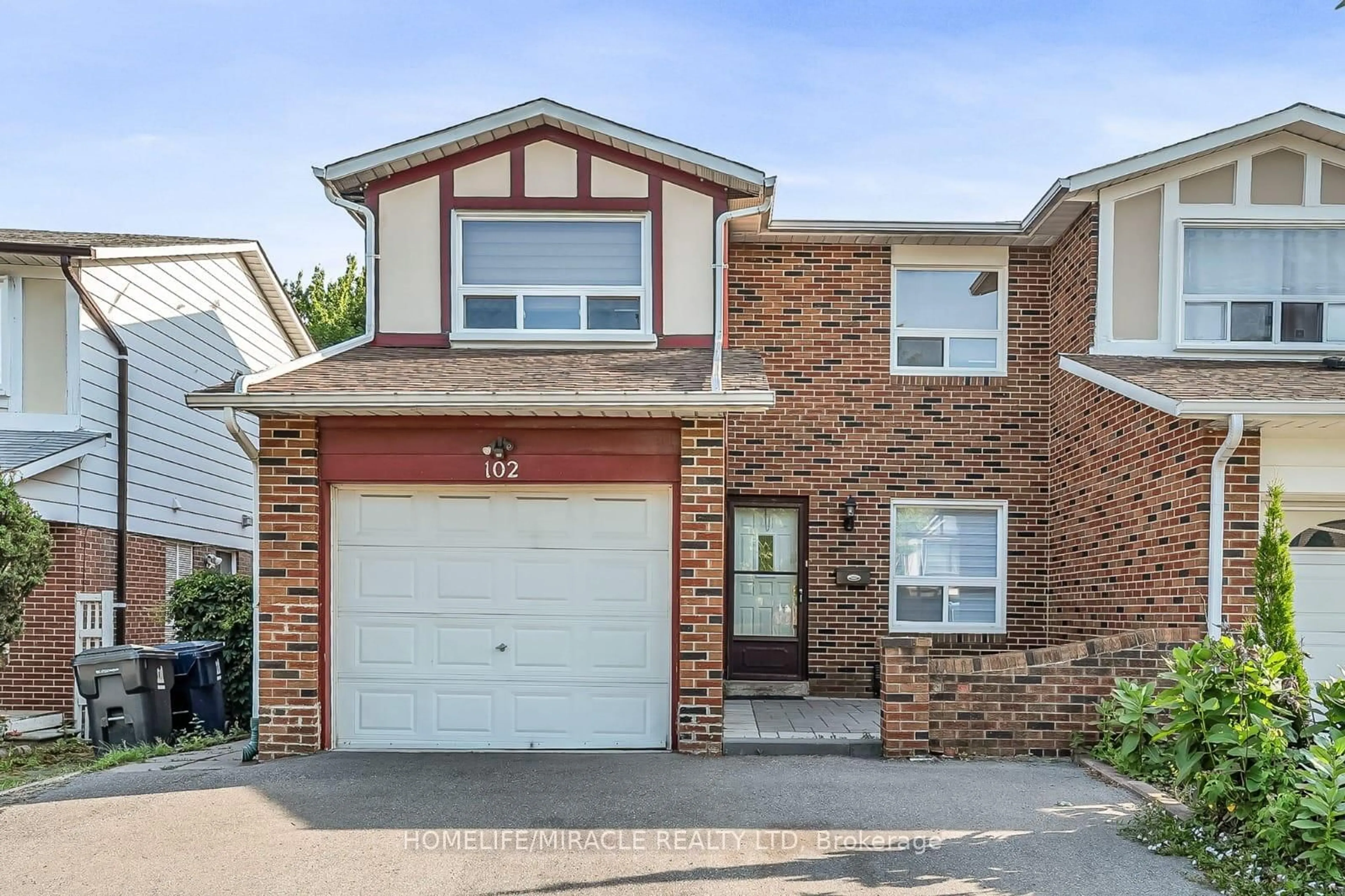 Home with brick exterior material, street for 102 Micmac Cres, Toronto Ontario M2H 2K2