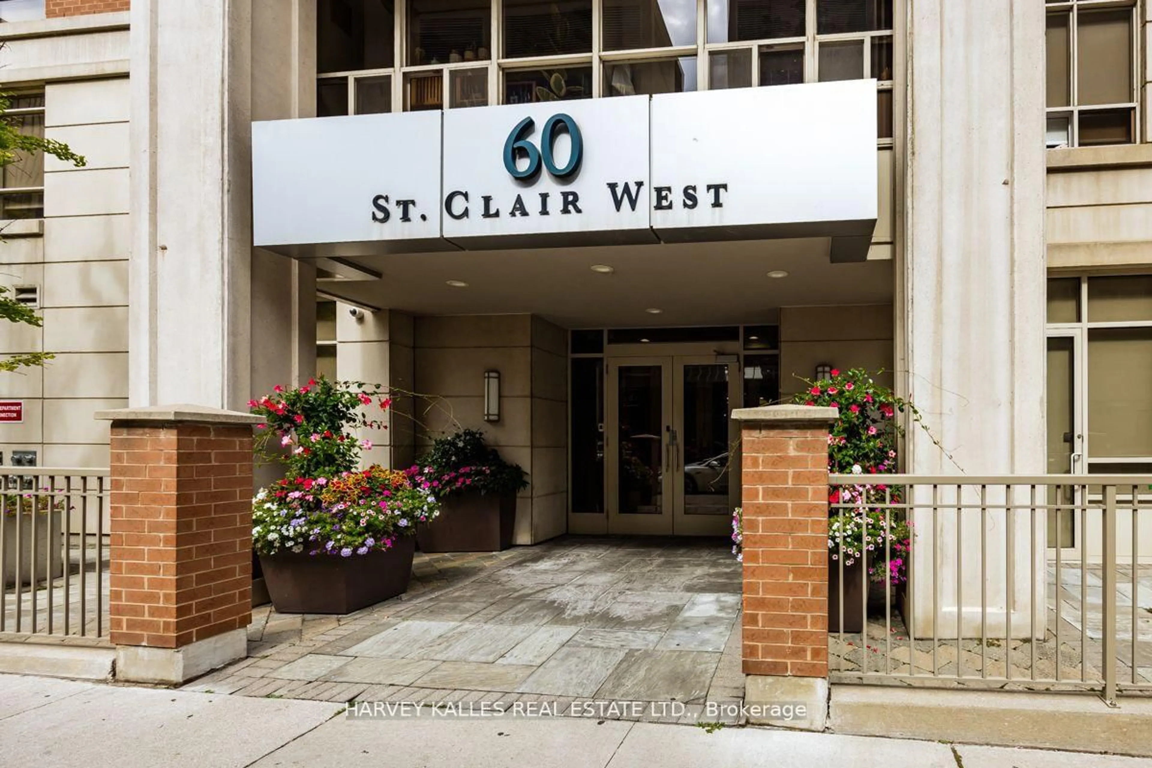 Lobby for 60 St. Clair Ave #1107, Toronto Ontario M4V 1M1