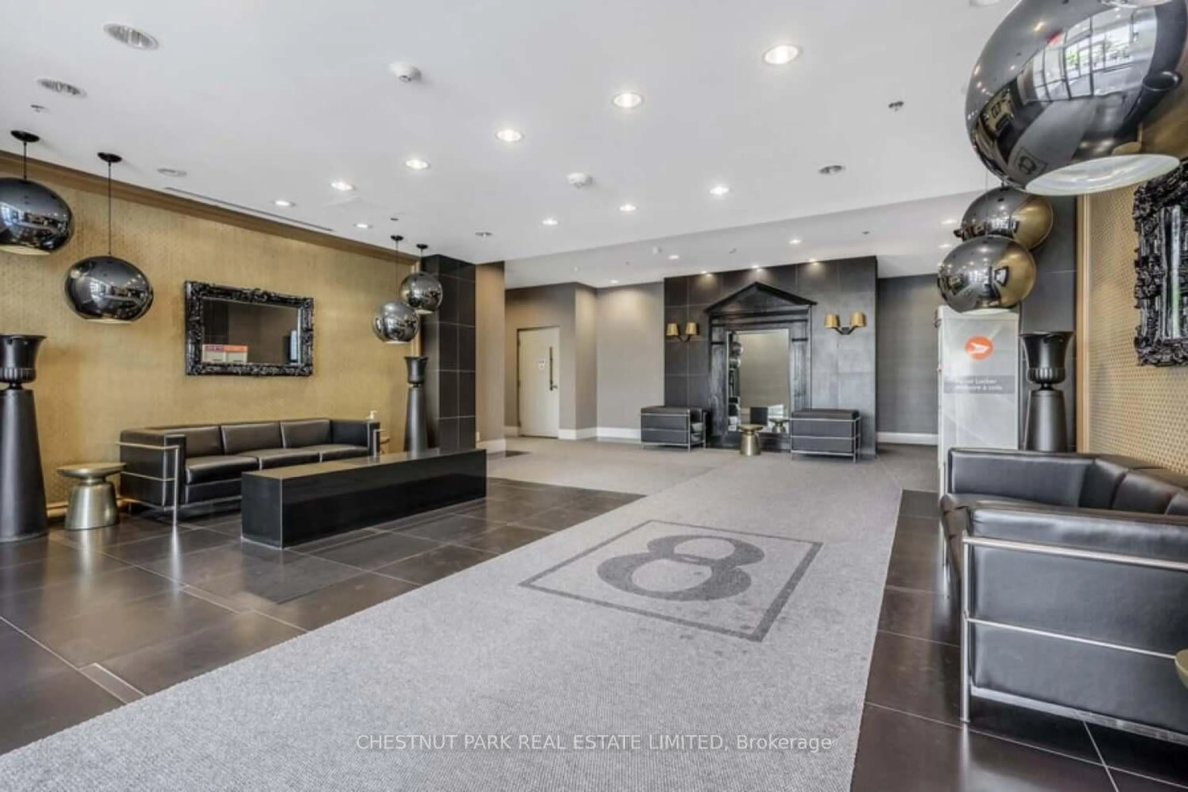 Lobby for 8 Gladstone Ave #PH707, Toronto Ontario M6J 0B3