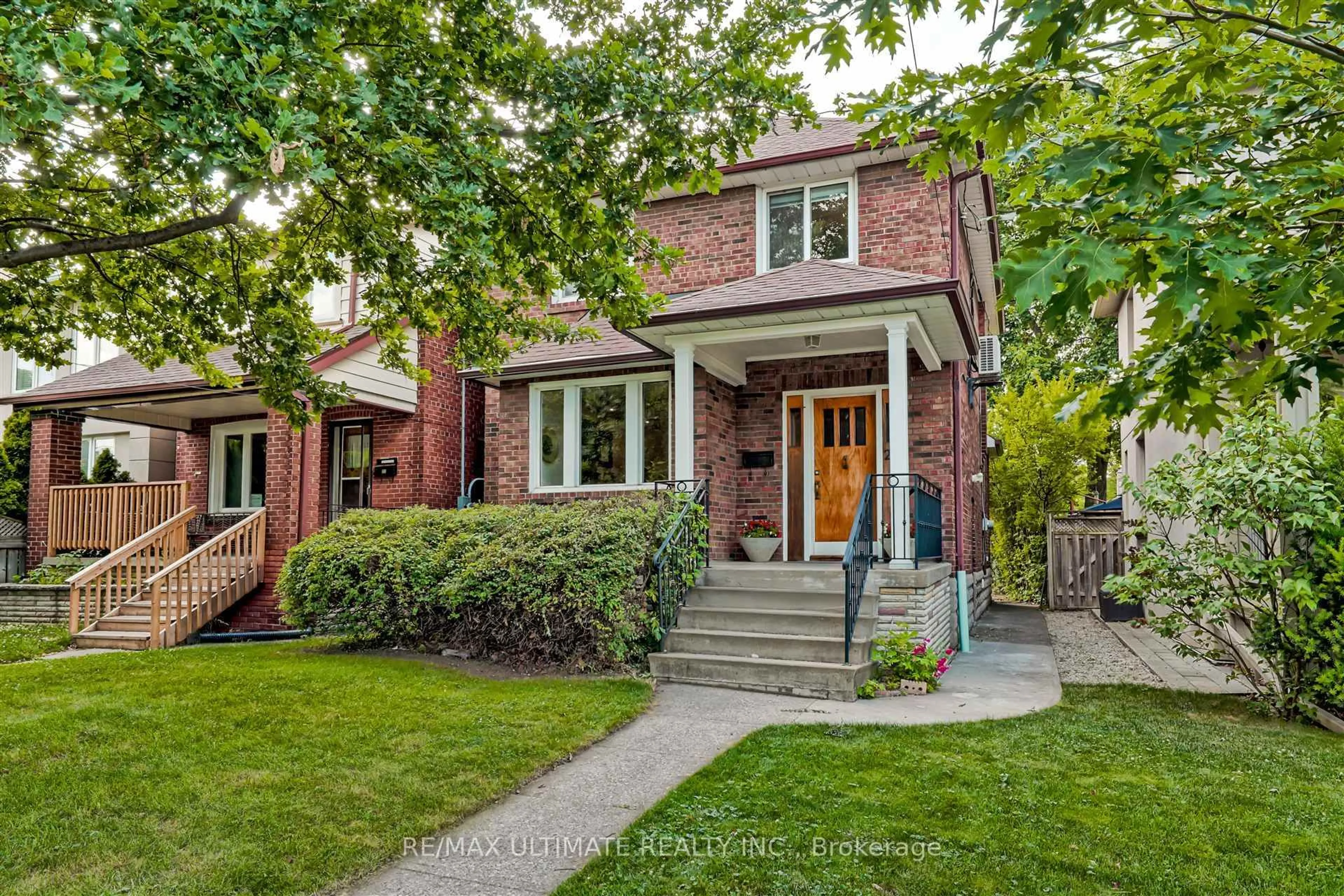 Home with brick exterior material, street for 20 Woburn Ave, Toronto Ontario M5M 1K6