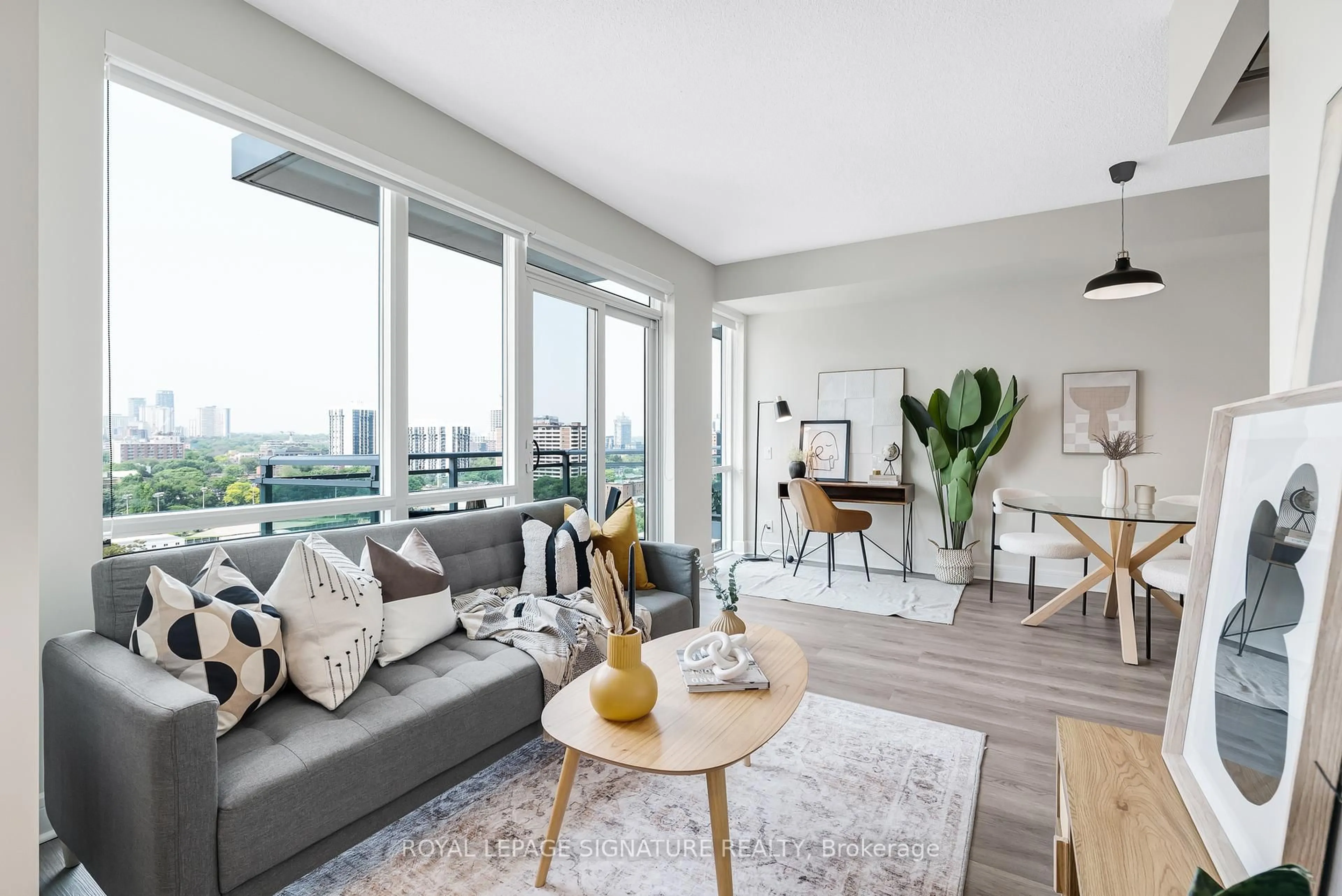 Living room with furniture, unknown for 116 George St #N1404, Toronto Ontario M8V 2S4