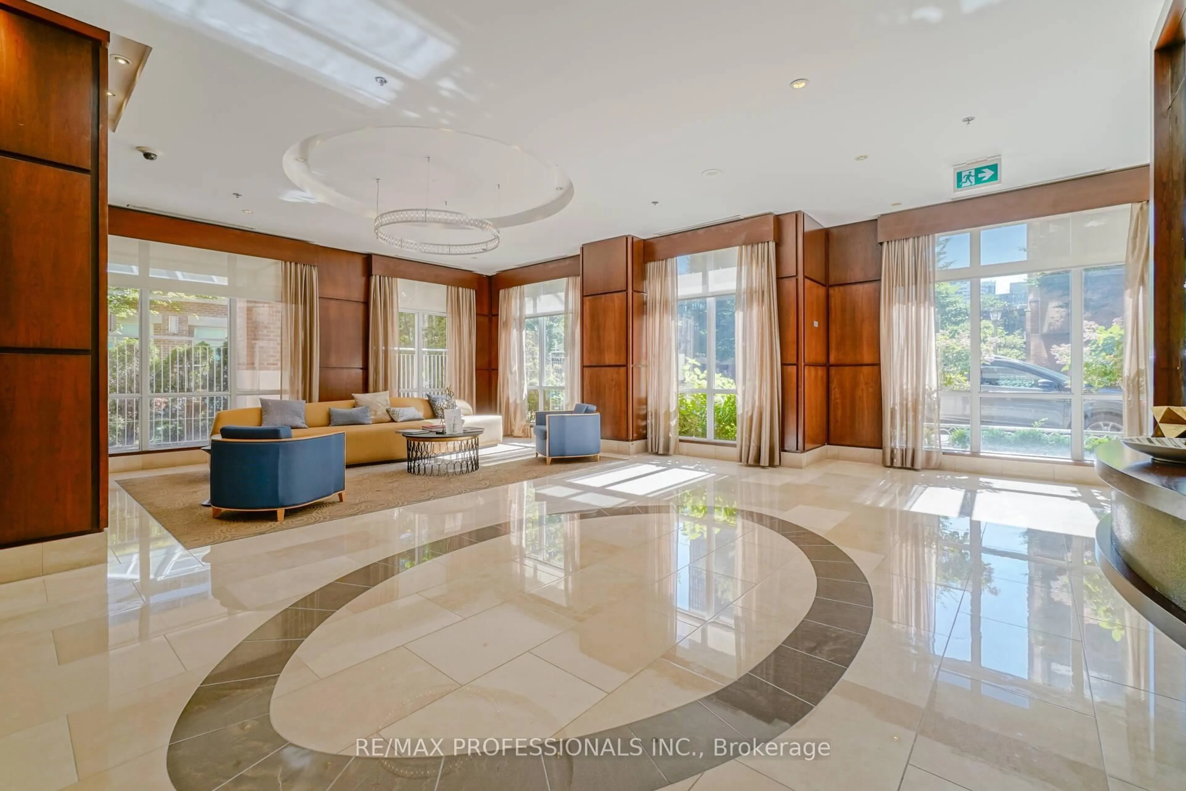 Lobby for 100 Hayden St #1107, Toronto Ontario M4Y 3C7