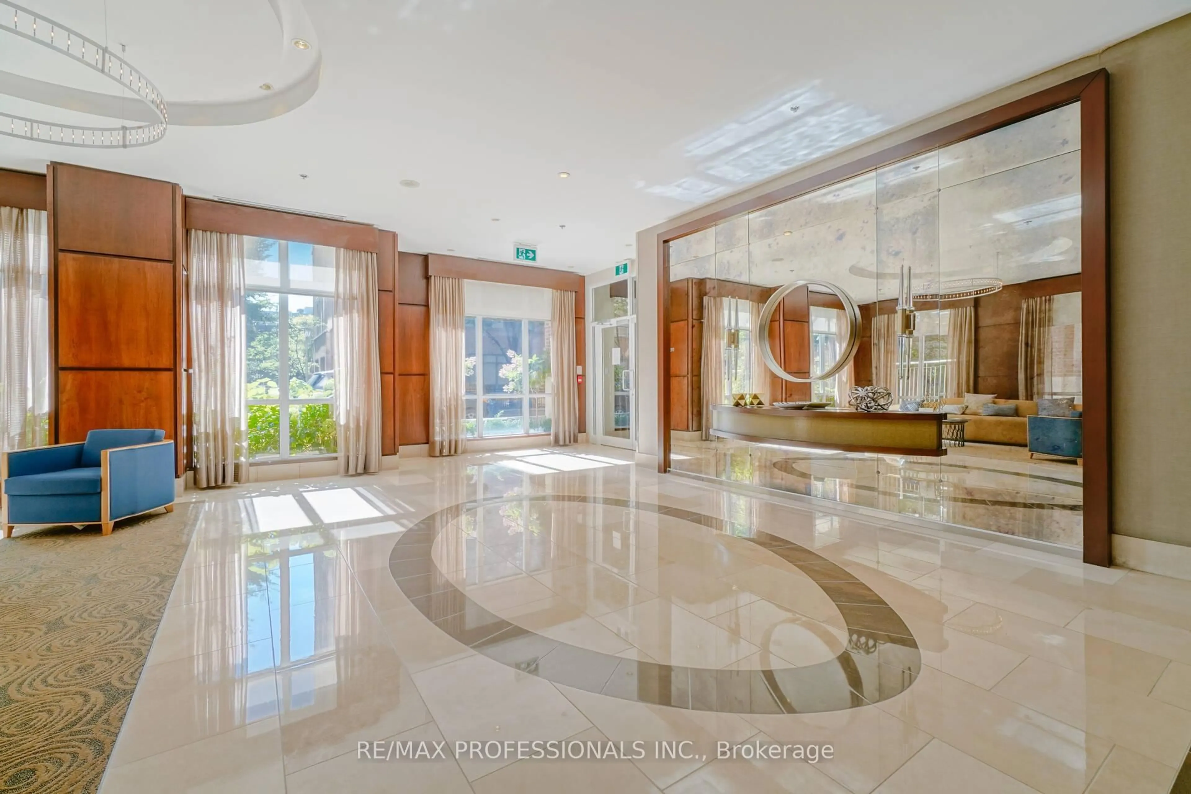 Lobby for 100 Hayden St #1107, Toronto Ontario M4Y 3C7