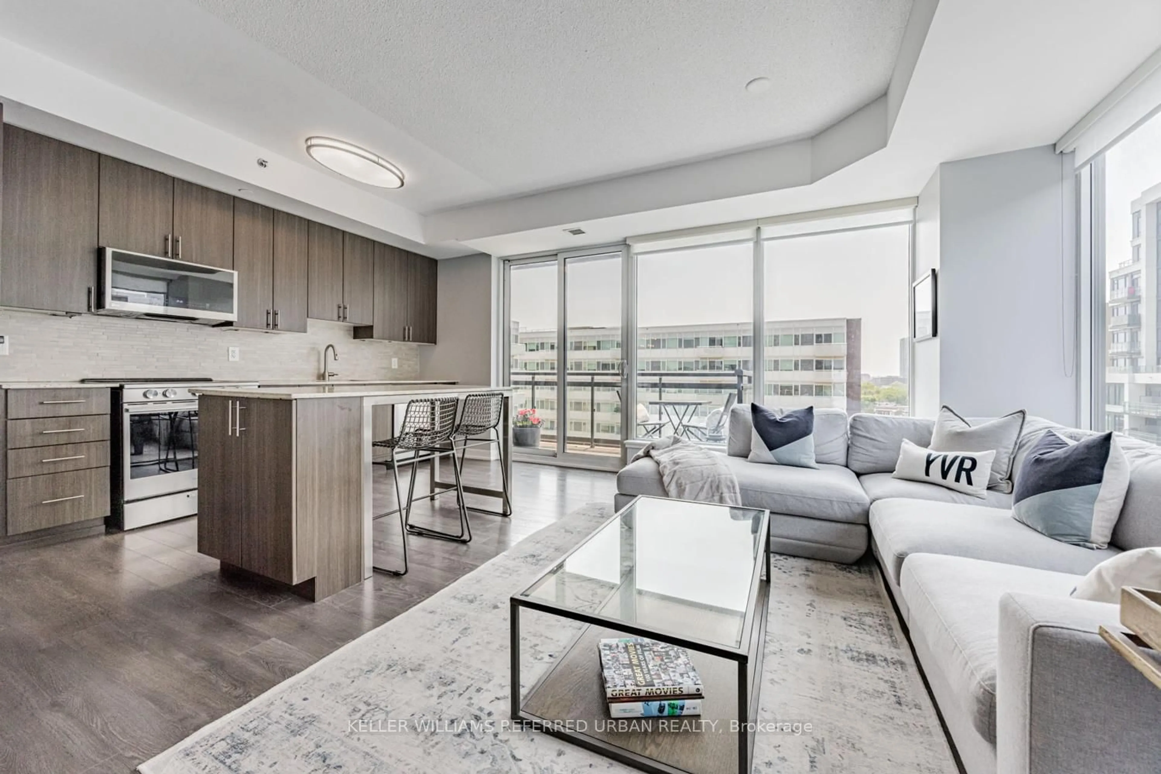 Living room with furniture, unknown for 225 Sackville St #704, Toronto Ontario M5A 0B9