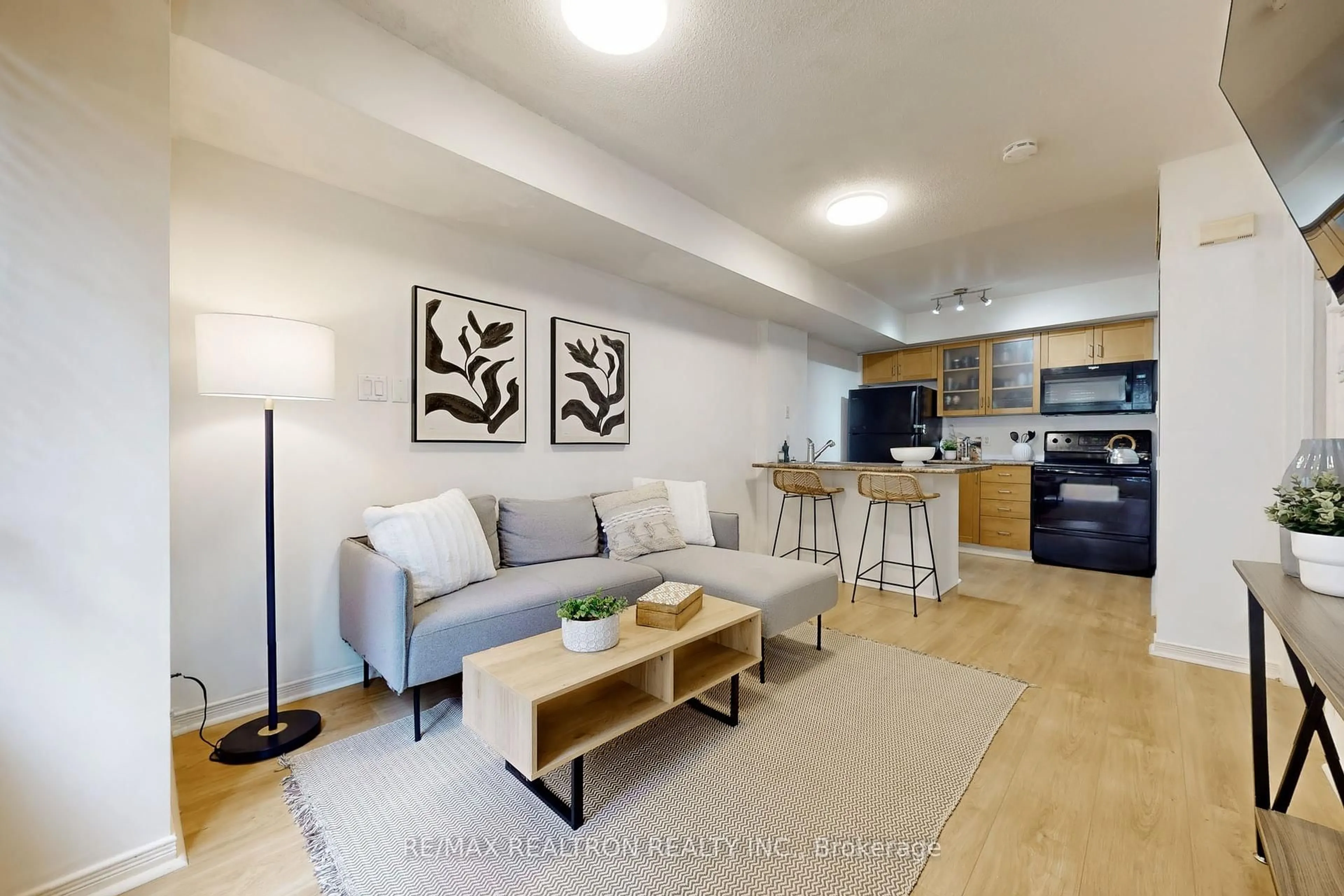 Living room with furniture, unknown for 46 Western Battery Rd #826, Toronto Ontario M6K 3P1