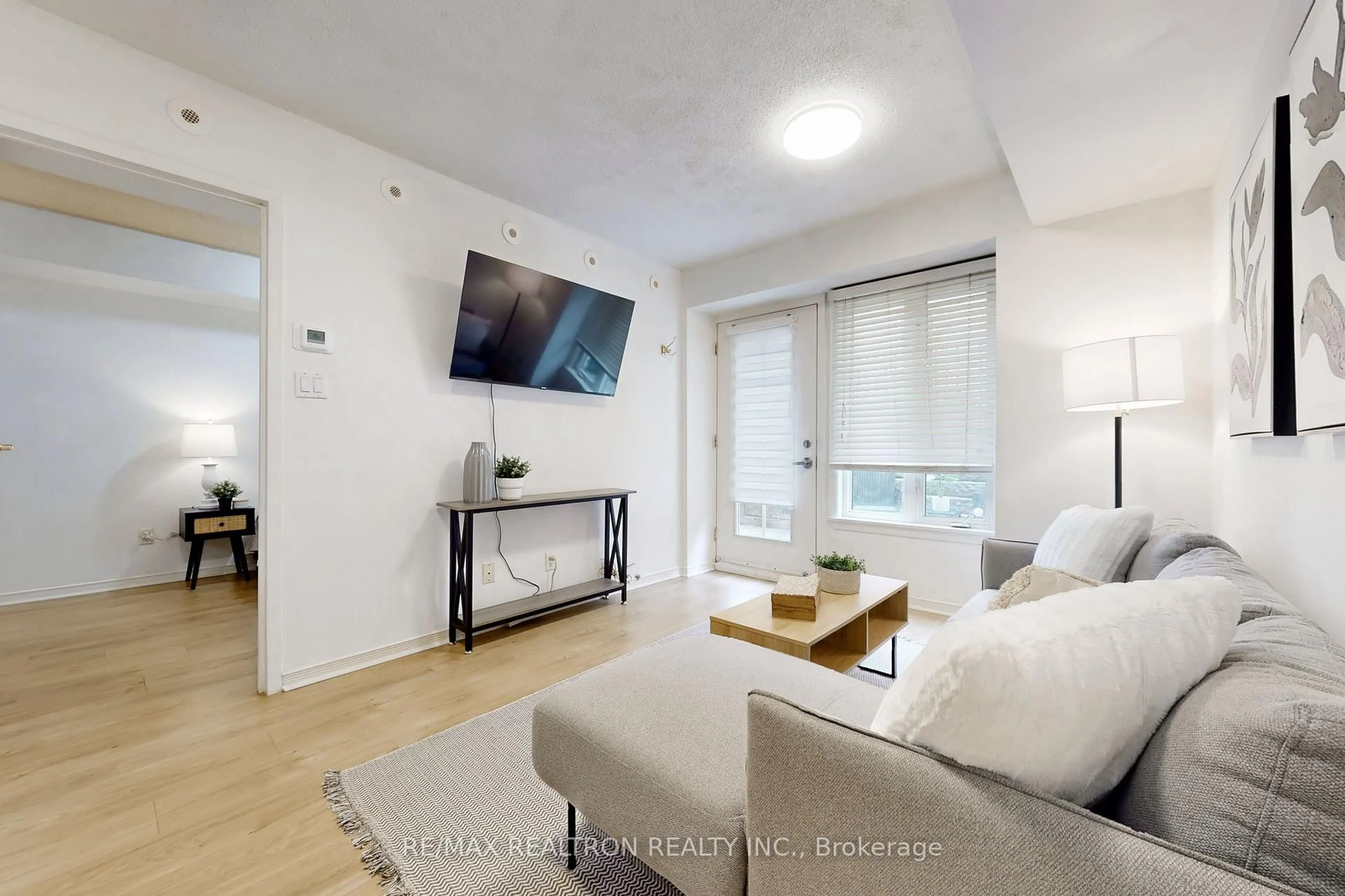 Living room with furniture, unknown for 46 Western Battery Rd #826, Toronto Ontario M6K 3P1