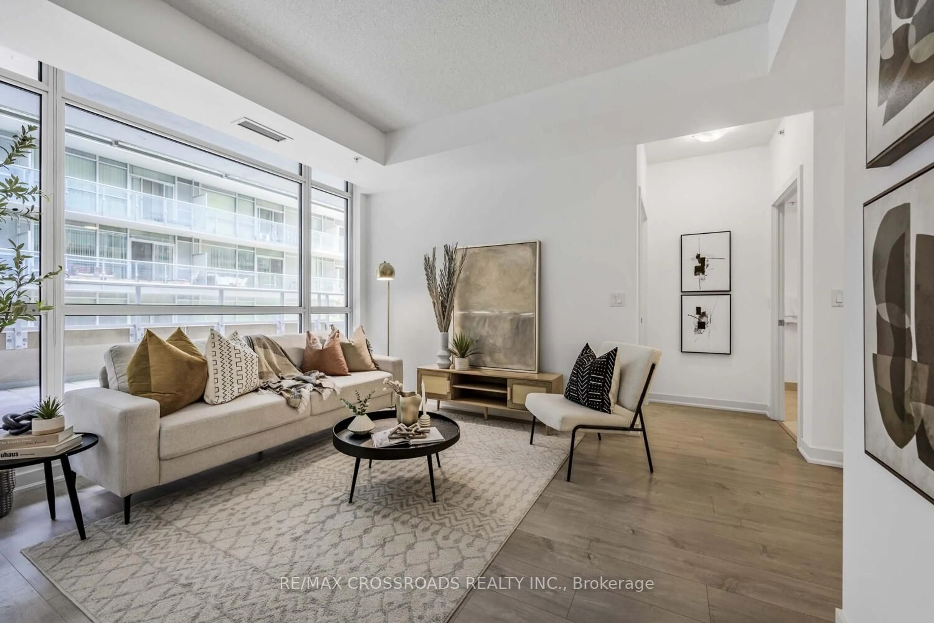 Living room with furniture, unknown for 30 Nelson St #305, Toronto Ontario M5V 0H5