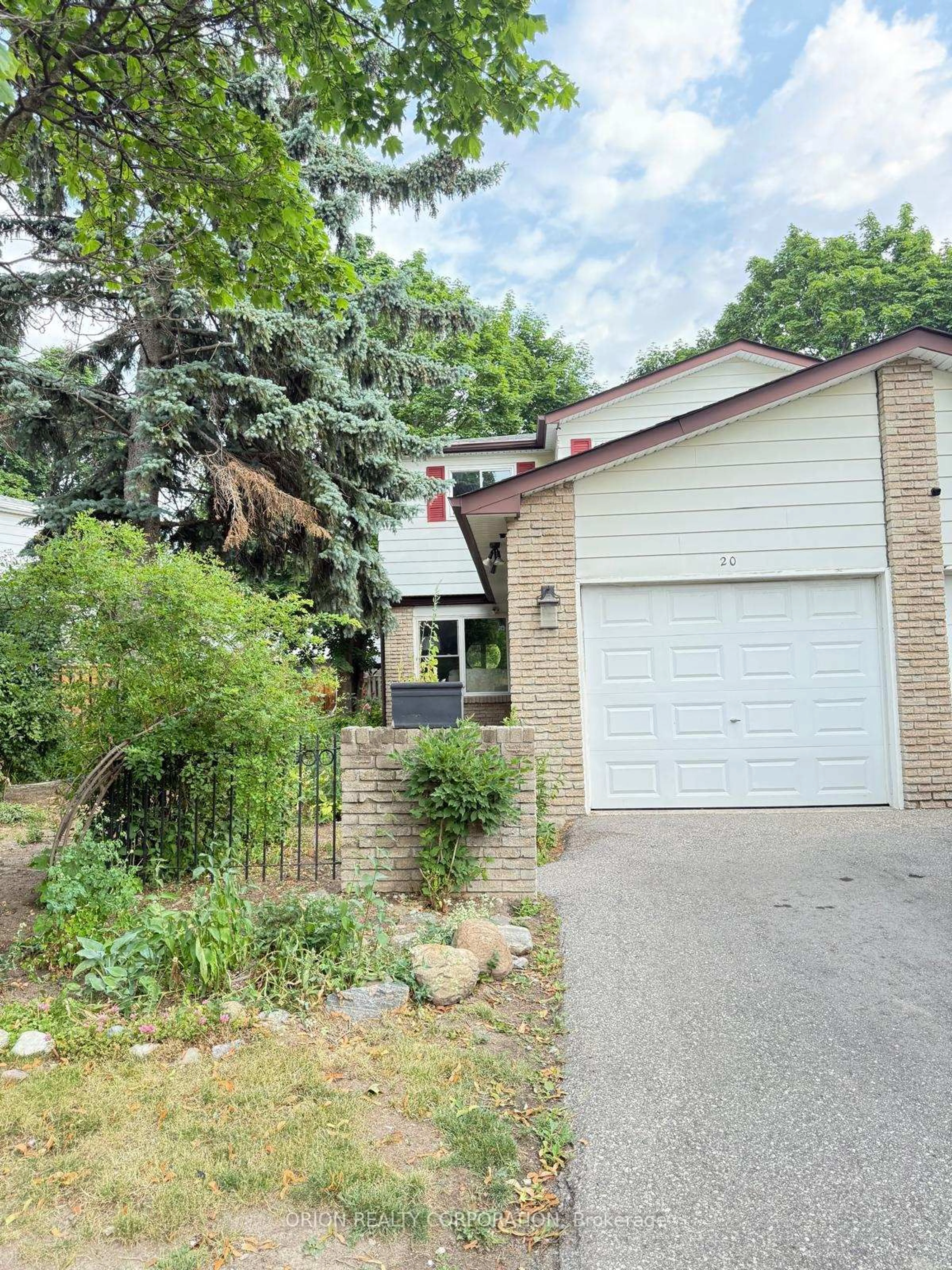 Home with brick exterior material, street for 20 Antibes Dr, Toronto Ontario M2R 3K3