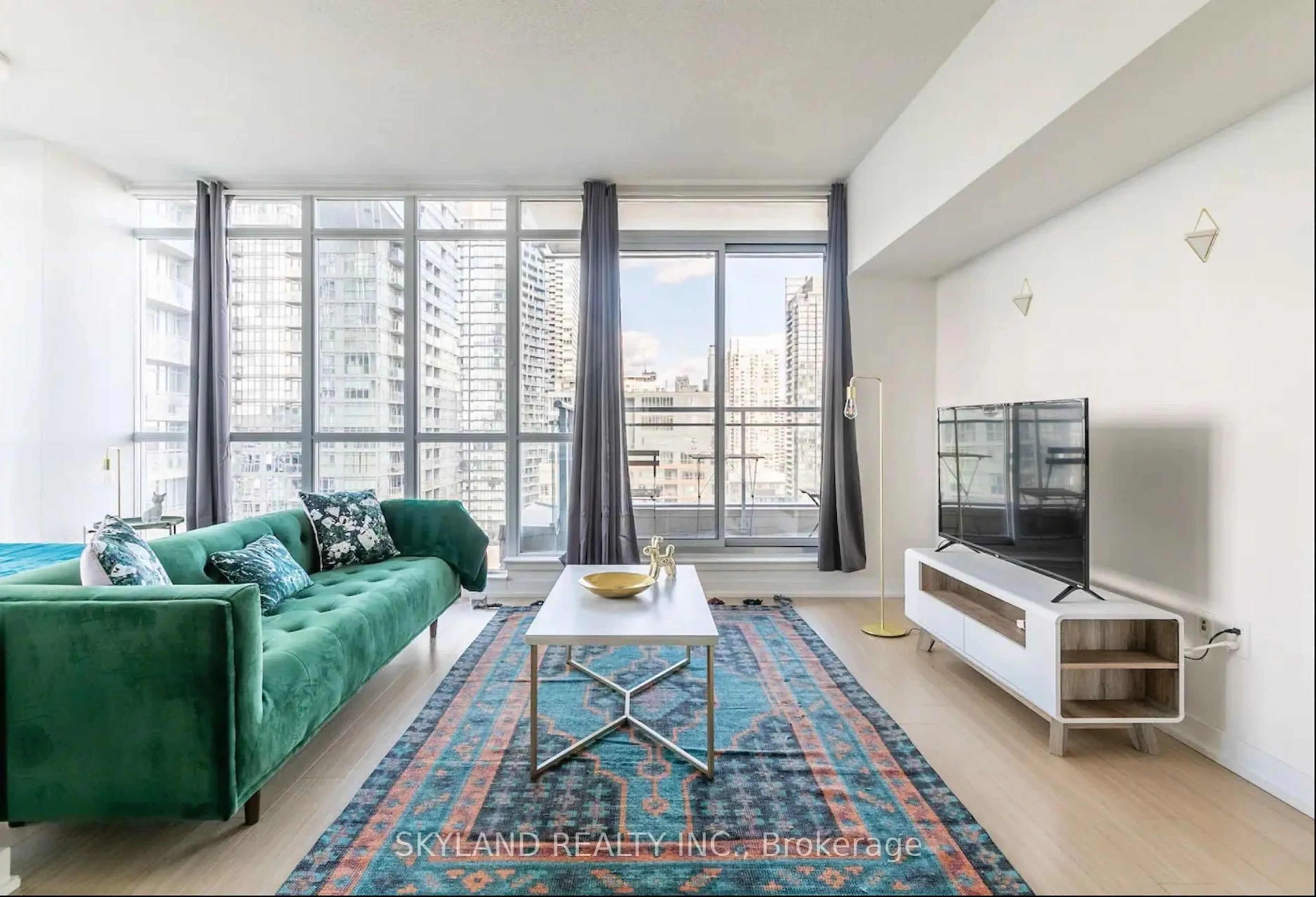 Living room with furniture, unknown for 151 Dan Leckie Way #2209, Toronto Ontario M5V 4B2
