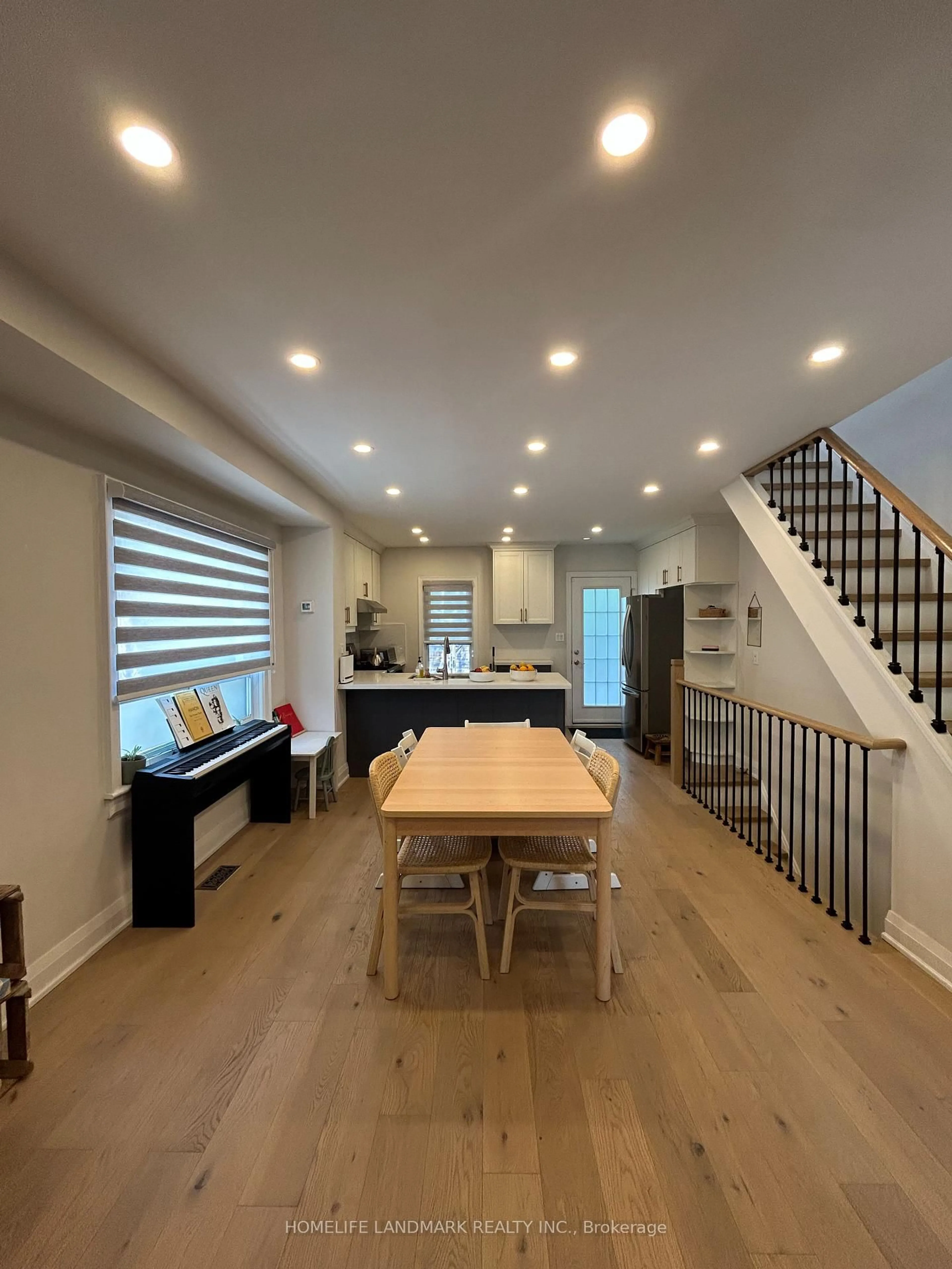 Open concept kitchen, unknown for 111 Greer Rd, Toronto Ontario M5M 3N2