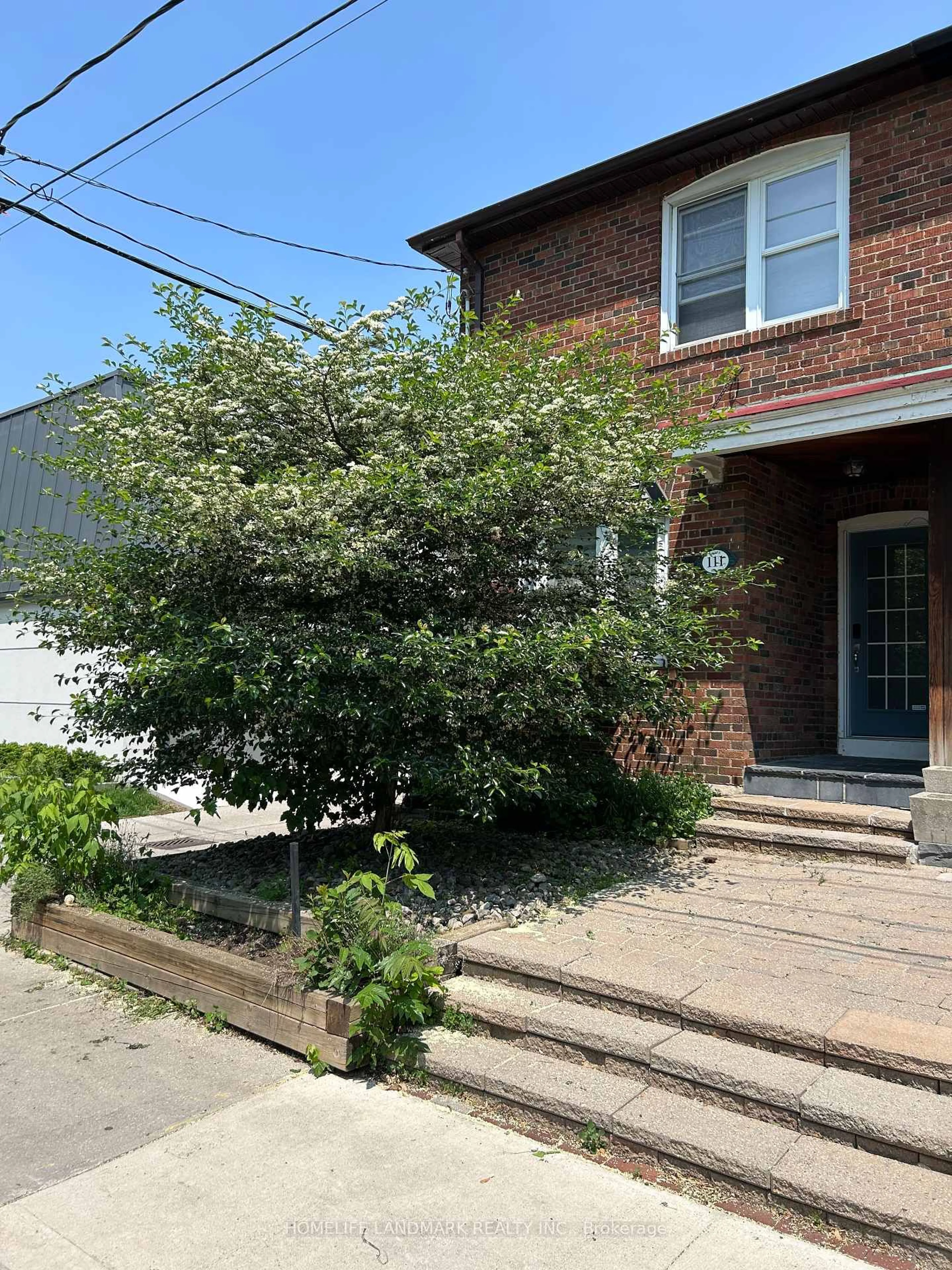 Home with brick exterior material, street for 111 Greer Rd, Toronto Ontario M5M 3N2