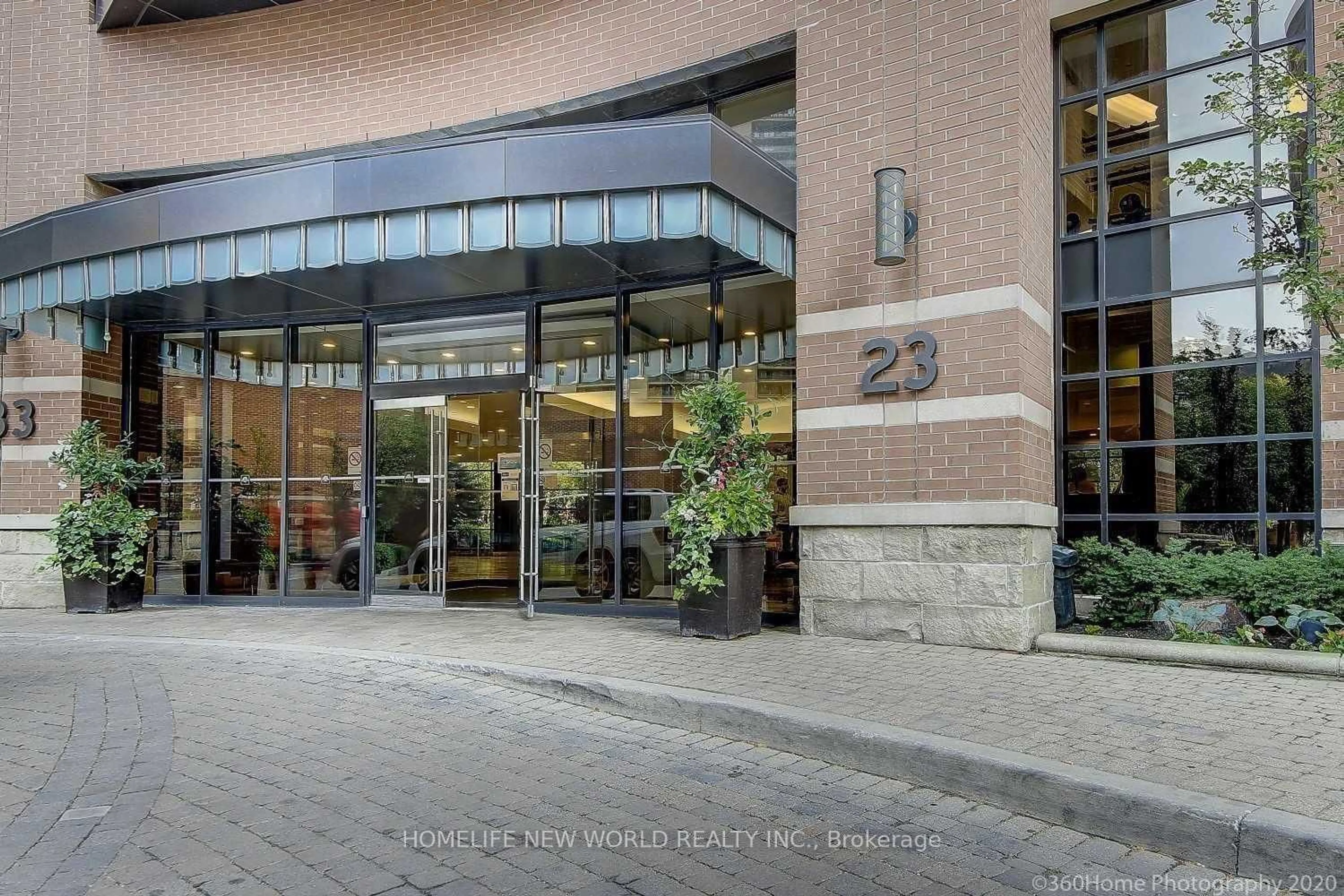 Indoor foyer for 23 Sheppard Ave #1707, Toronto Ontario M2N 0C8