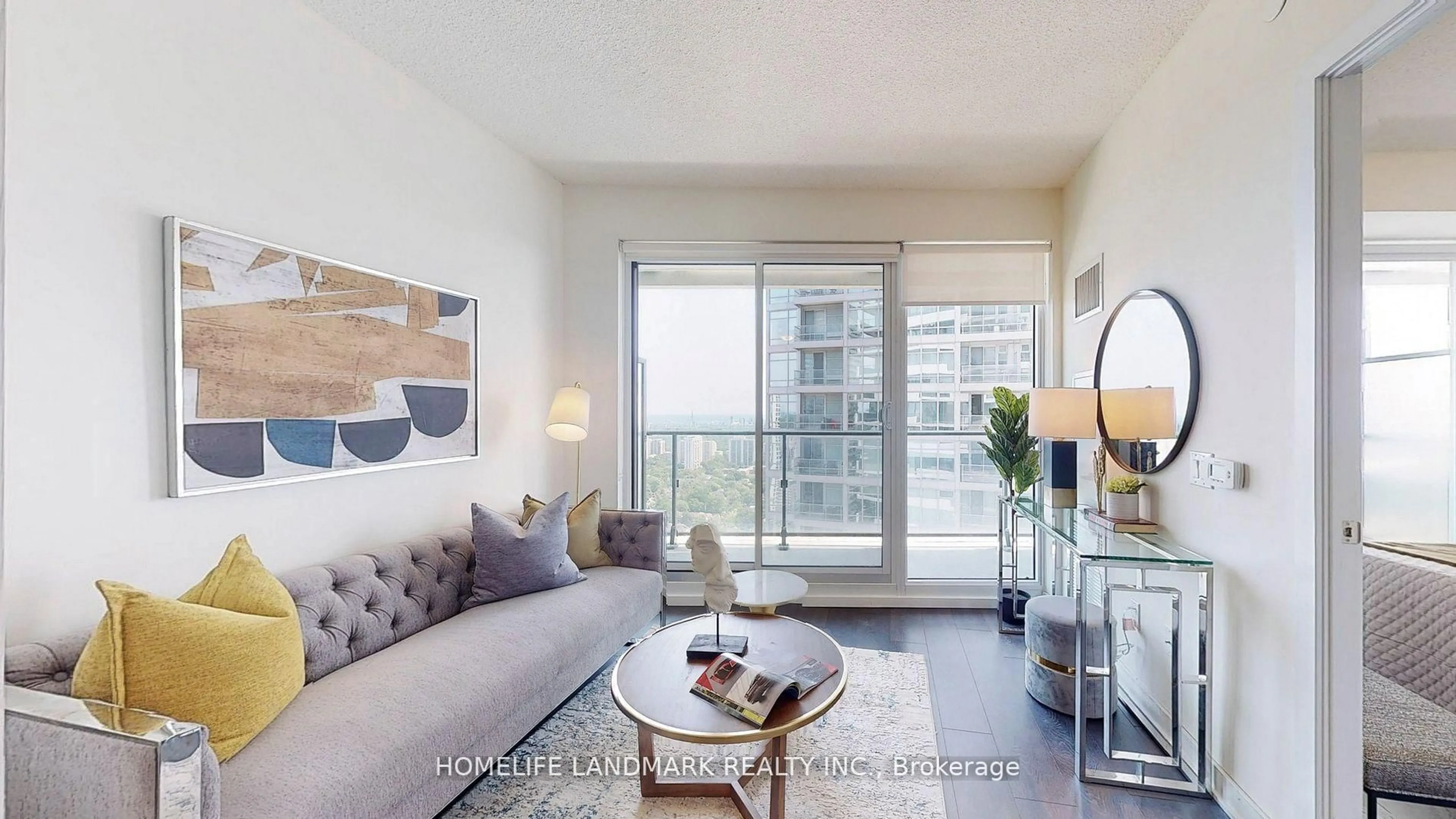 Living room with furniture, unknown for 2221 Yonge St #3304, Toronto Ontario M4S 2B4