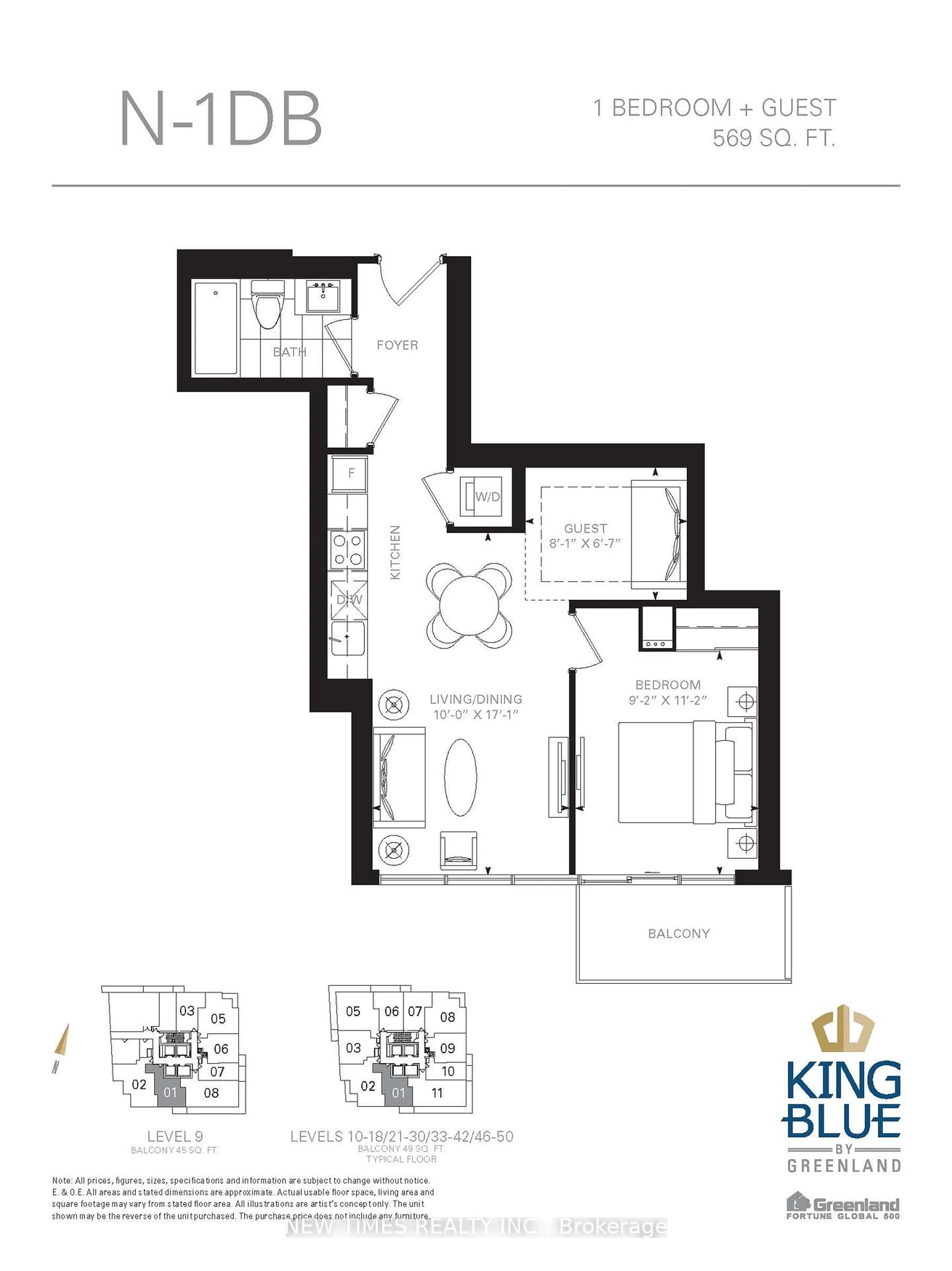 Floor plan for 125 Blue Jays Way #4001, Toronto Ontario M5V 0N5