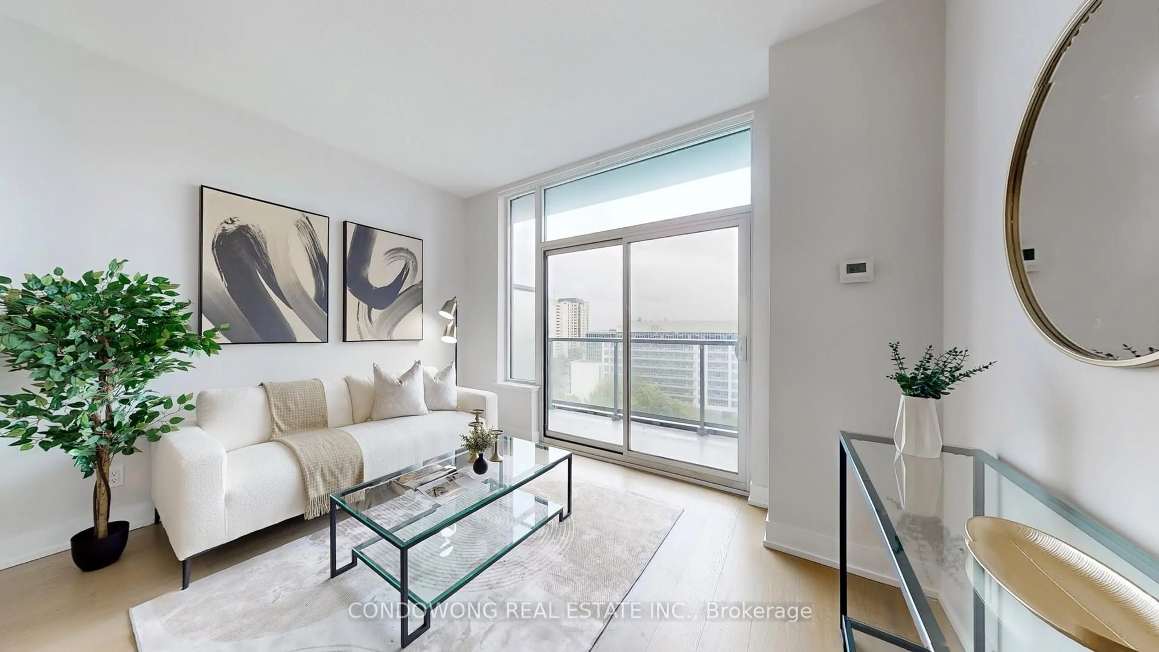 Living room with furniture, unknown for 7 Kenaston Gdns #904, Toronto Ontario M2K 1G7