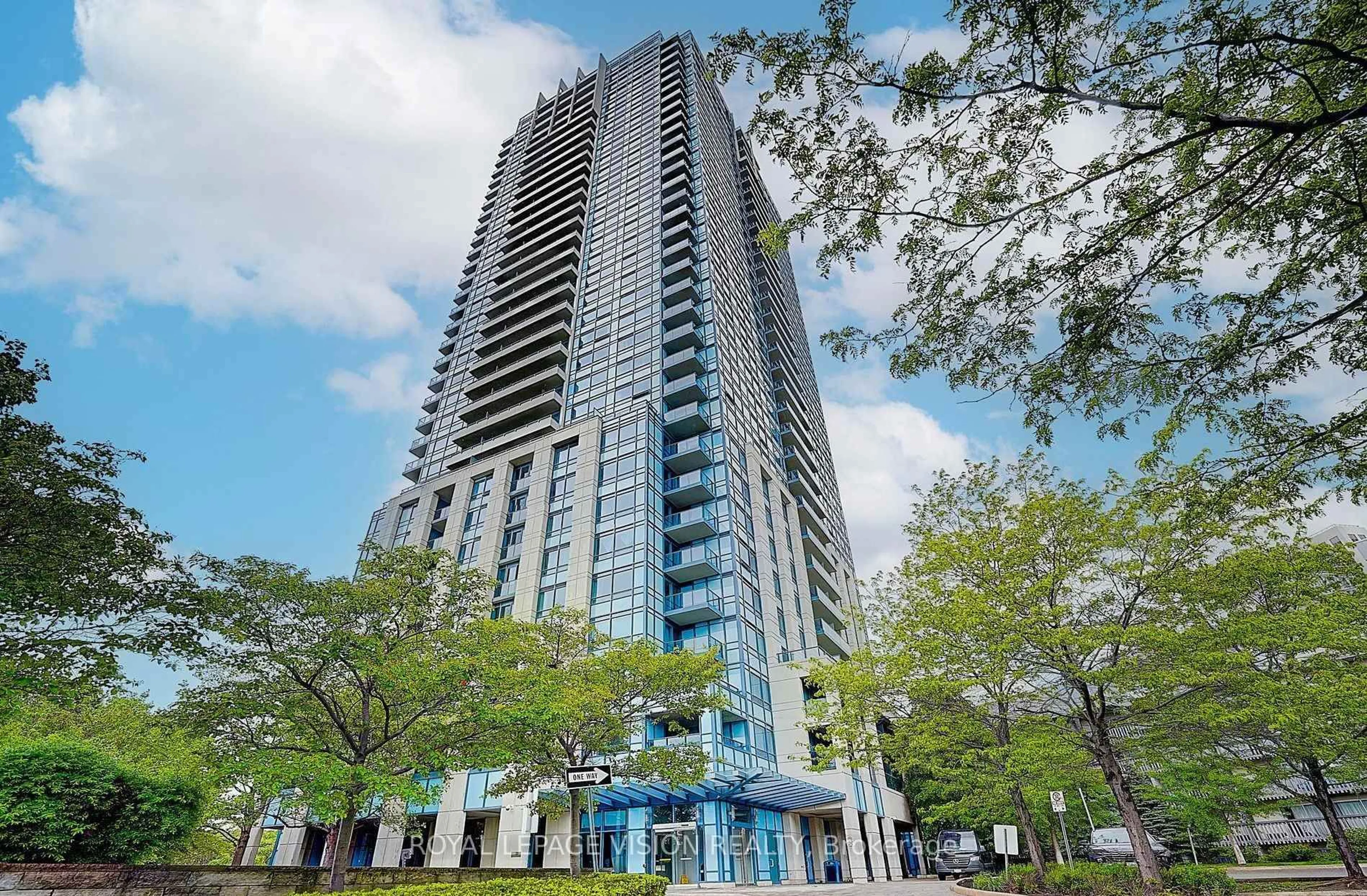 Indoor foyer for 181 Wynford Dr #1906, Toronto Ontario M3C 0C6