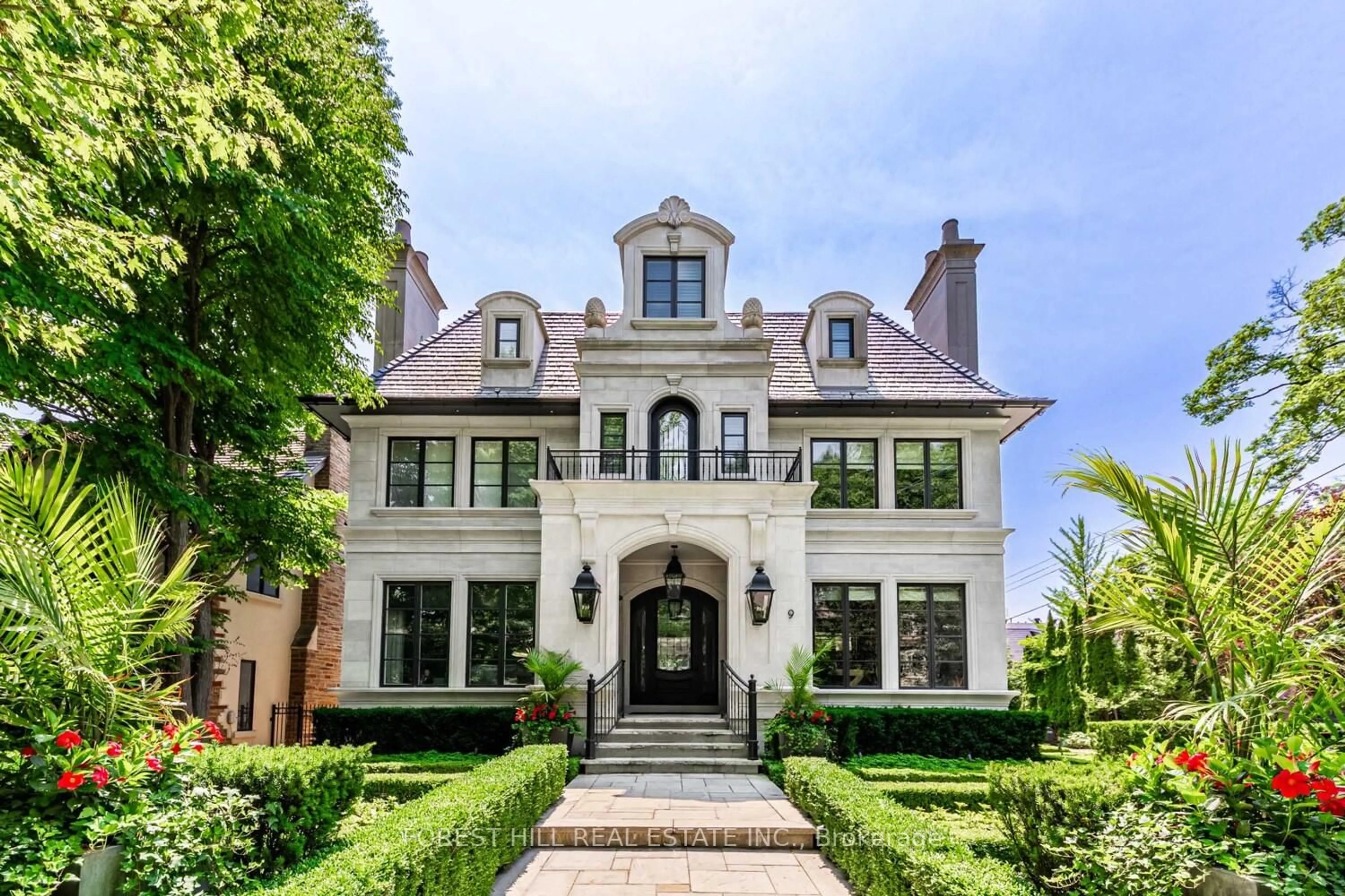 Home with brick exterior material, street for 9 Dewbourne Ave, Toronto Ontario M5P 1Z1