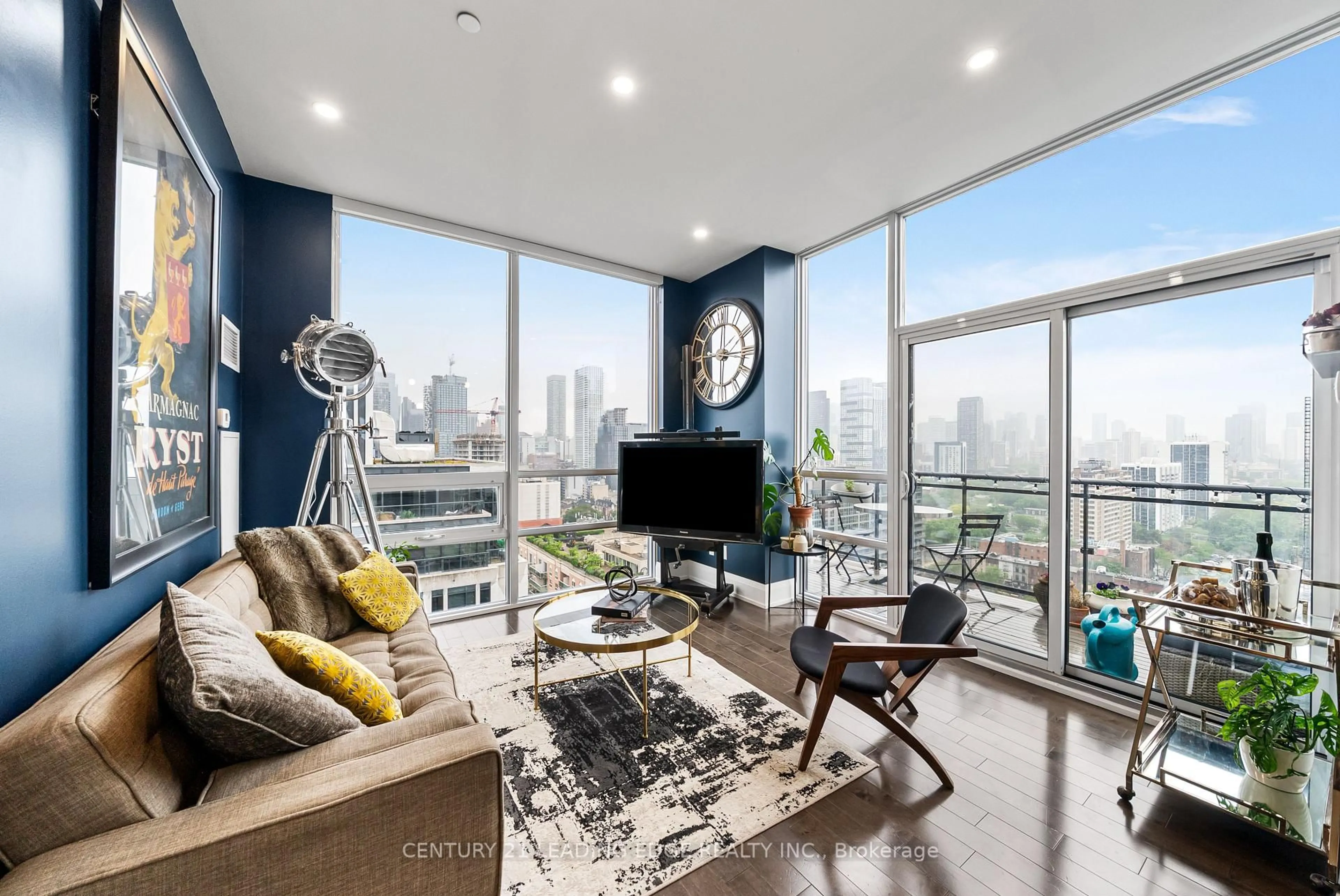 Living room with furniture, unknown for 460 Adelaide St #Ph203, Toronto Ontario M5A 0E7