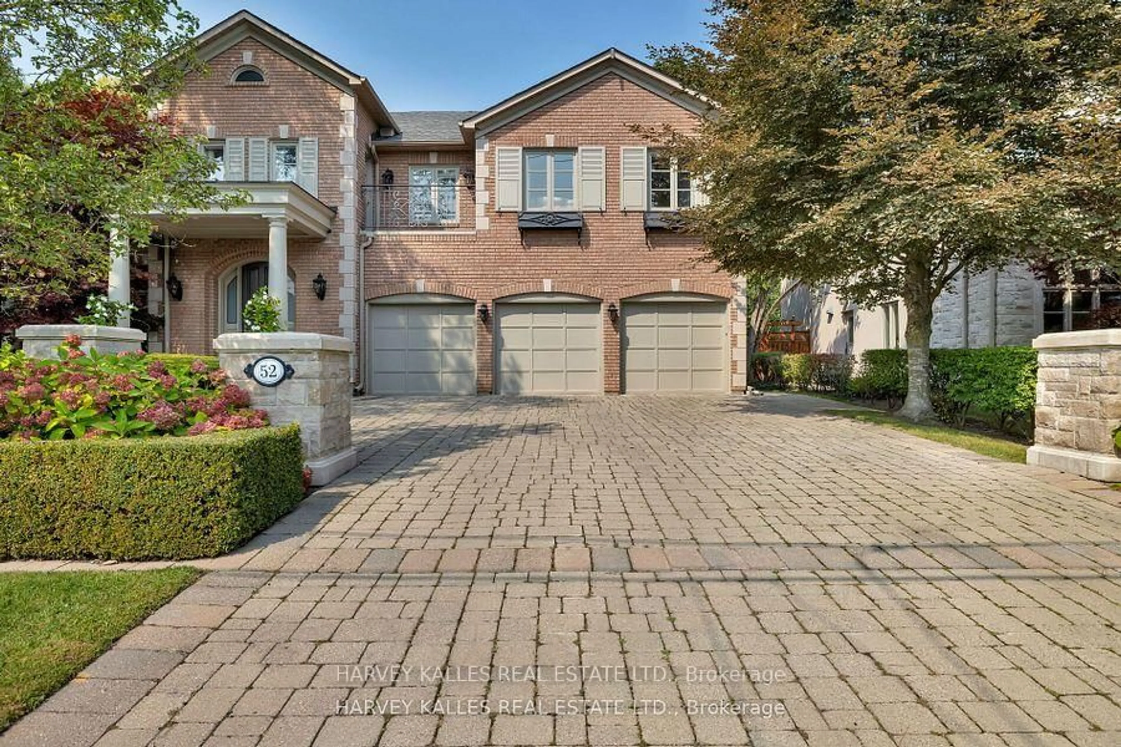 Home with brick exterior material, street for 52 Berkindale Dr, Toronto Ontario M2L 1Z8