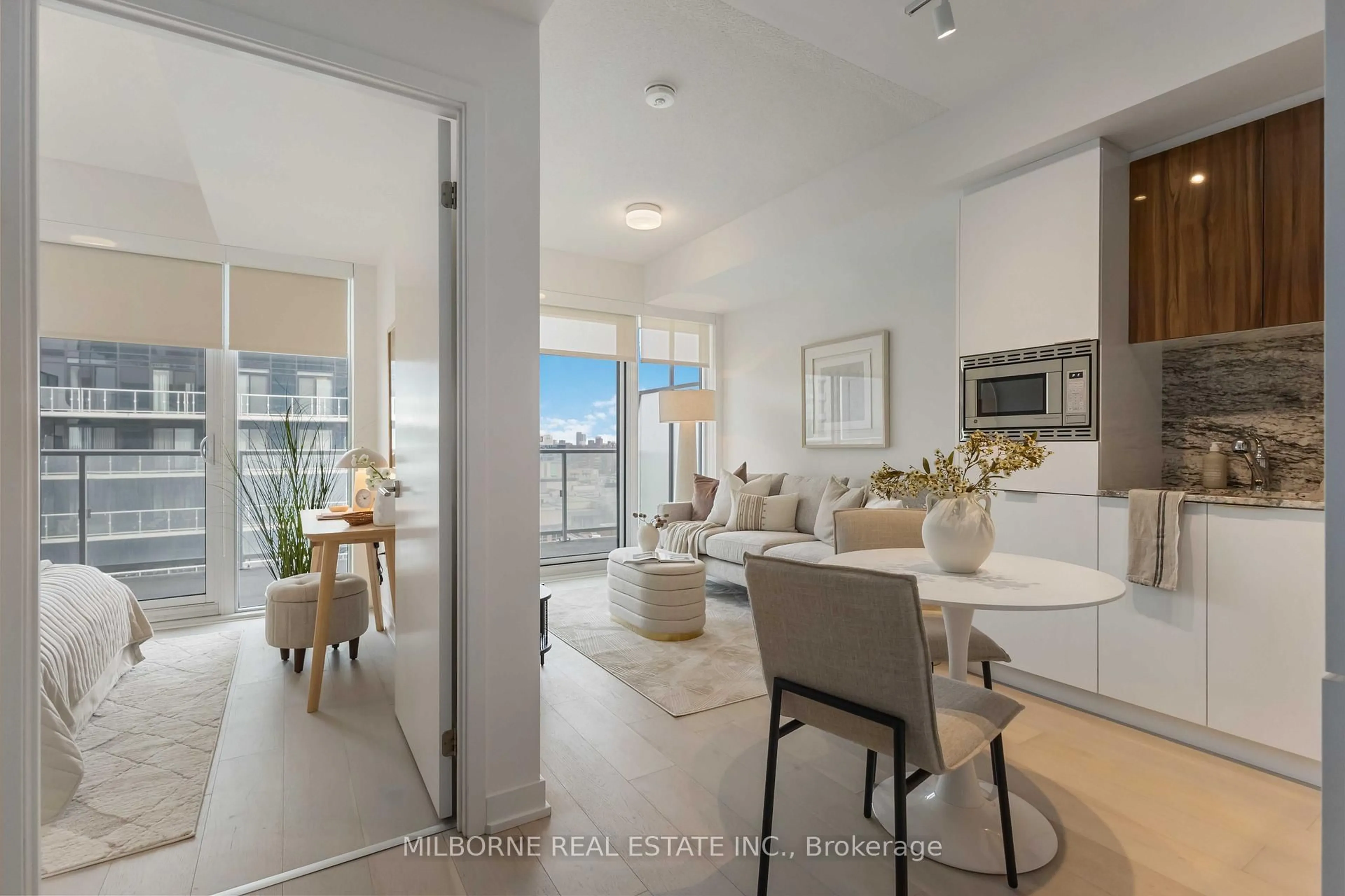 Open concept kitchen, unknown for 20 O'Neill Rd #332, Toronto Ontario M3C 0R2