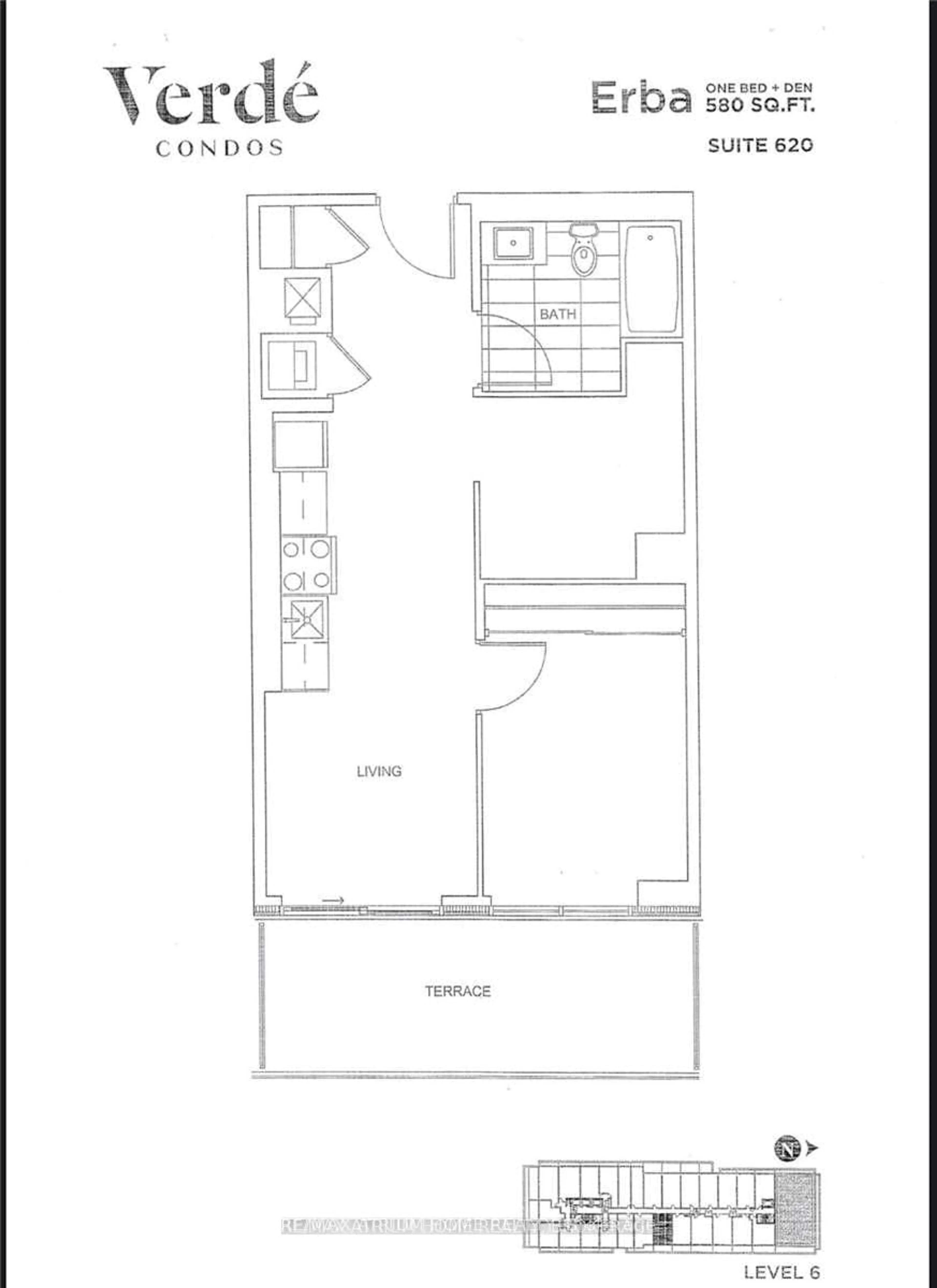 Floor plan for 188 Fairview Mall Dr #620, Toronto Ontario M2J 0H7