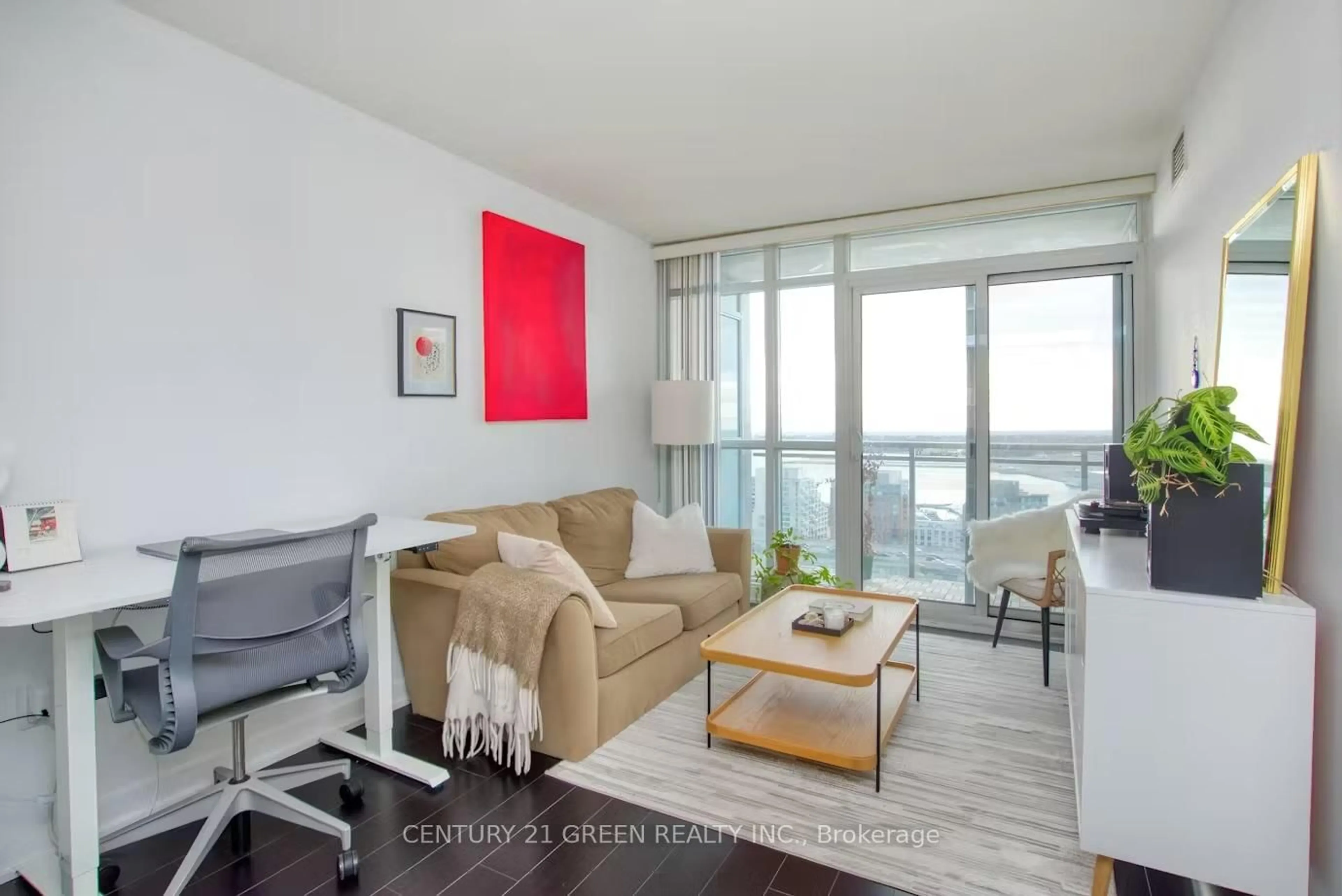 Living room with furniture, unknown for 15 Iceboat Terr #2308, Toronto Ontario M5V 4A5