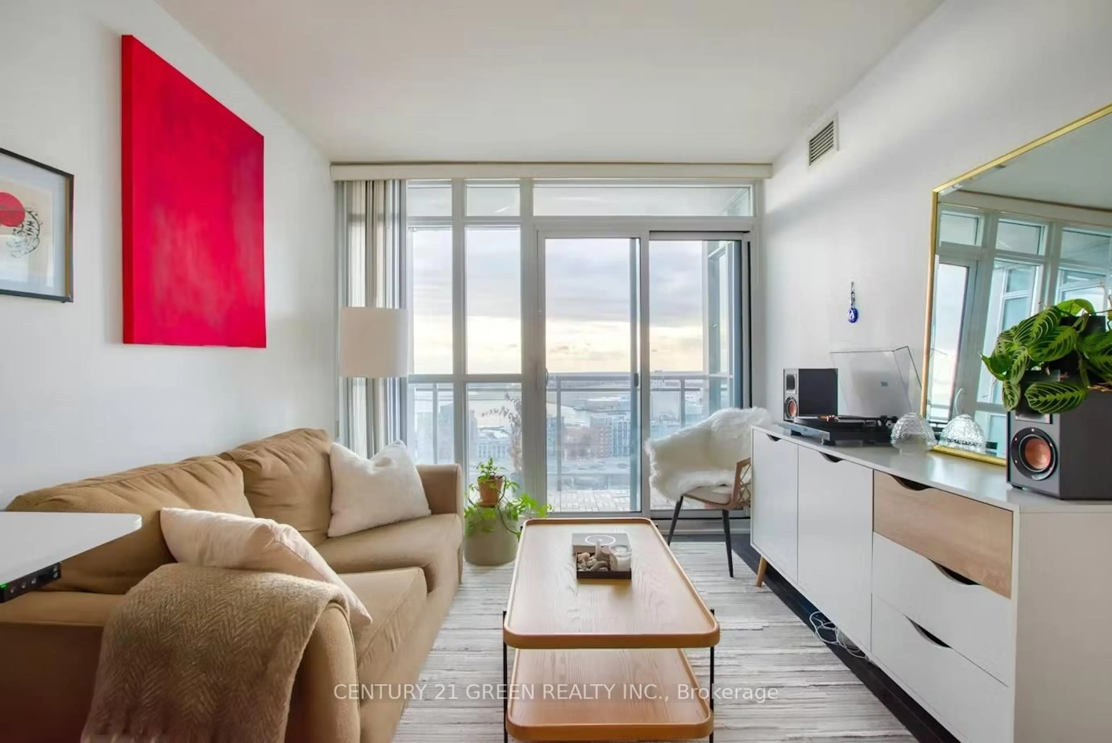 Living room with furniture, unknown for 15 Iceboat Terr #2308, Toronto Ontario M5V 4A5
