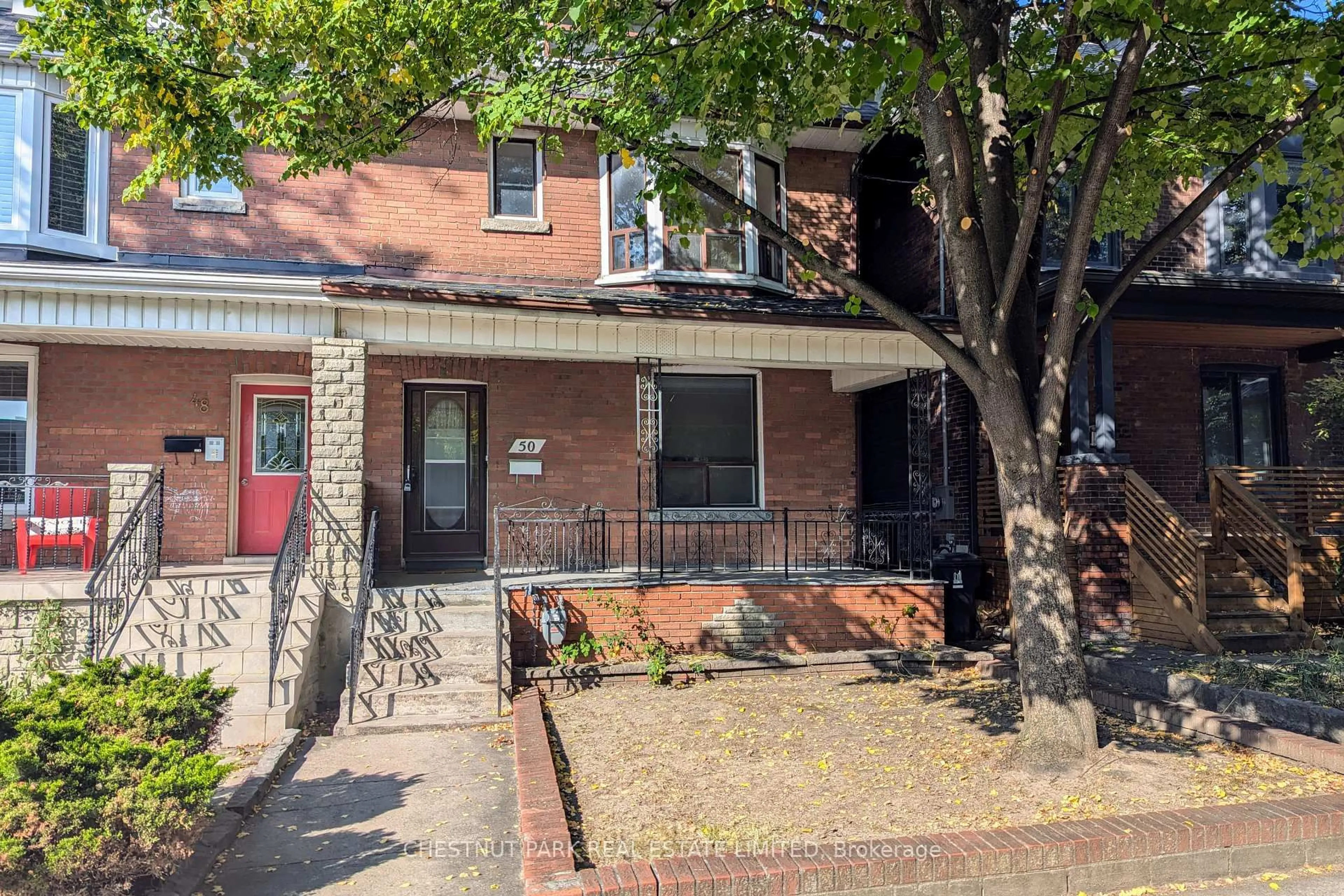 Home with brick exterior material, street for 50 Grace St, Toronto Ontario M6J 2S2