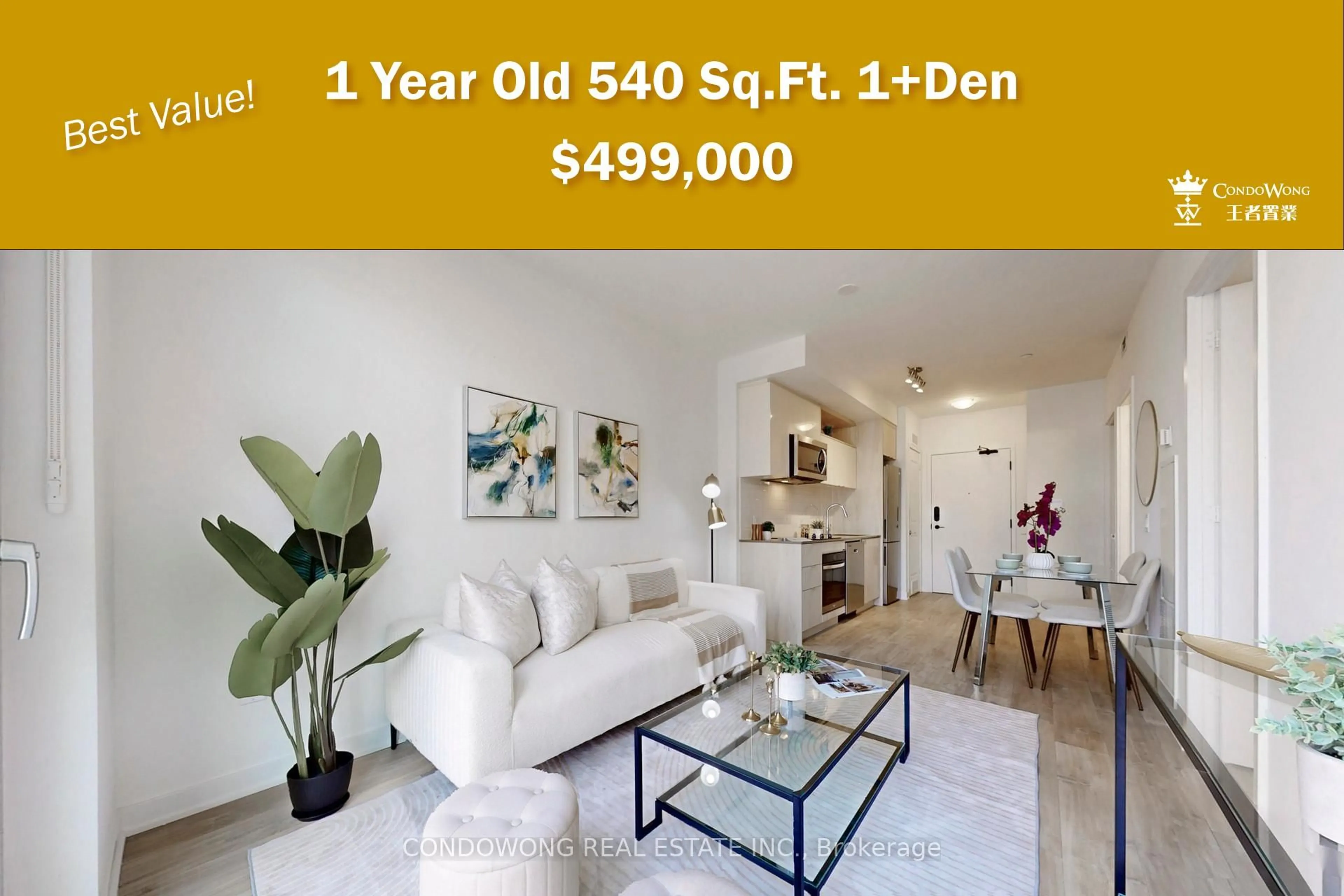 Living room with furniture, unknown for 100 Dalhousie St #202, Toronto Ontario M5B 0C7