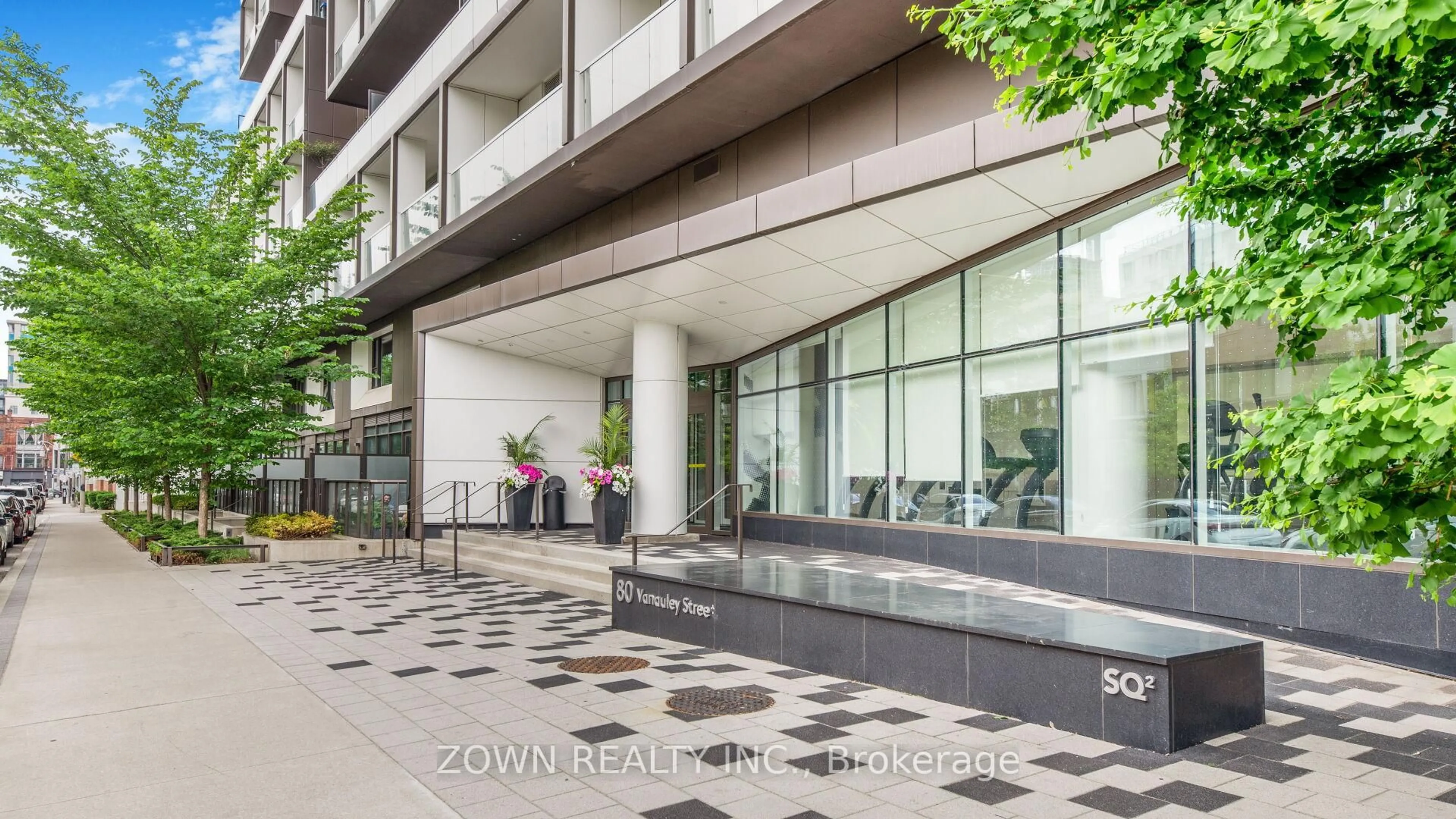 Indoor foyer for 80 Vanauley St #1006, Toronto Ontario M5T 0C9