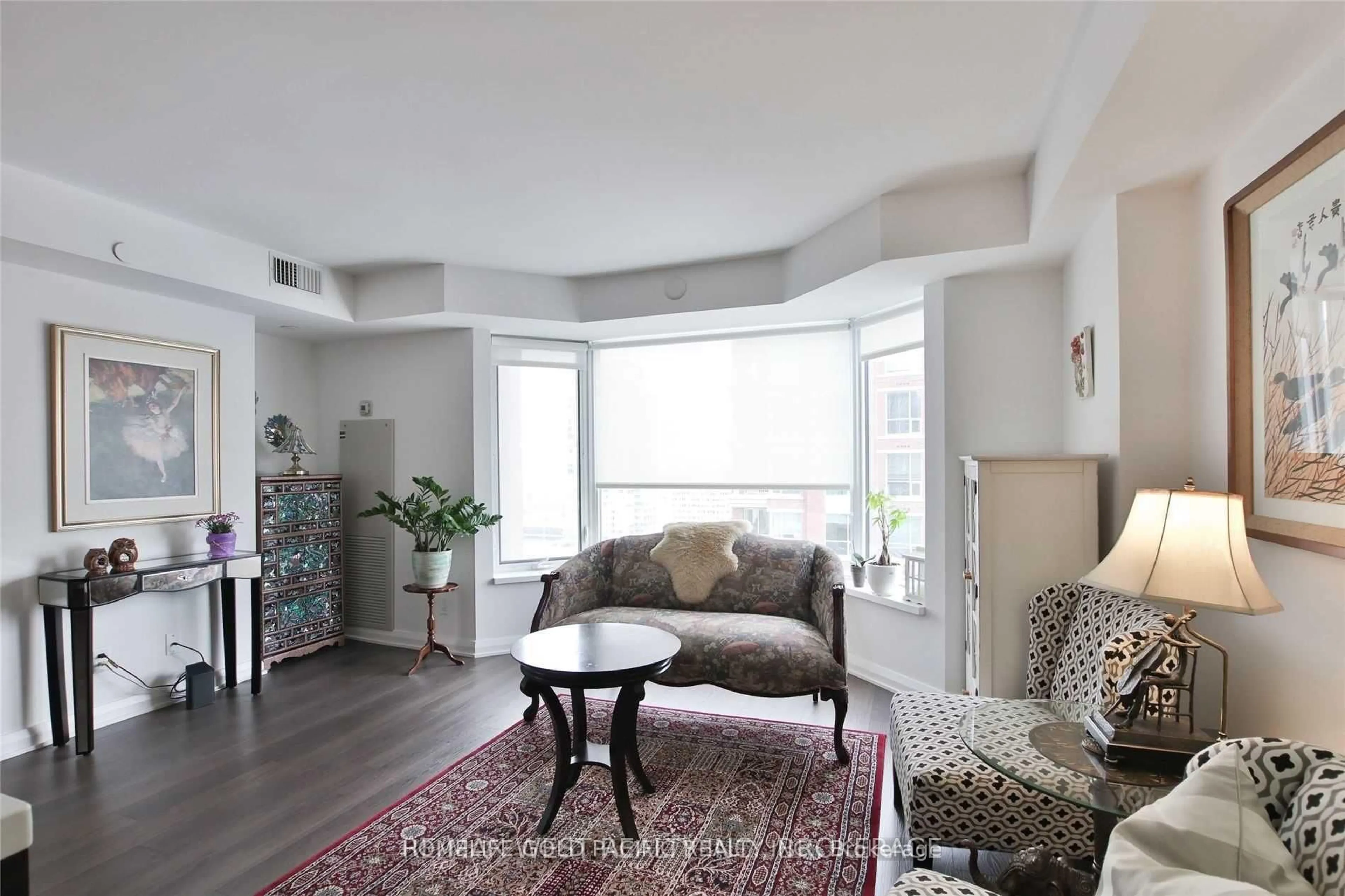 Living room with furniture, unknown for 155 Yorkville Ave #2313, Toronto Ontario M5R 0B4