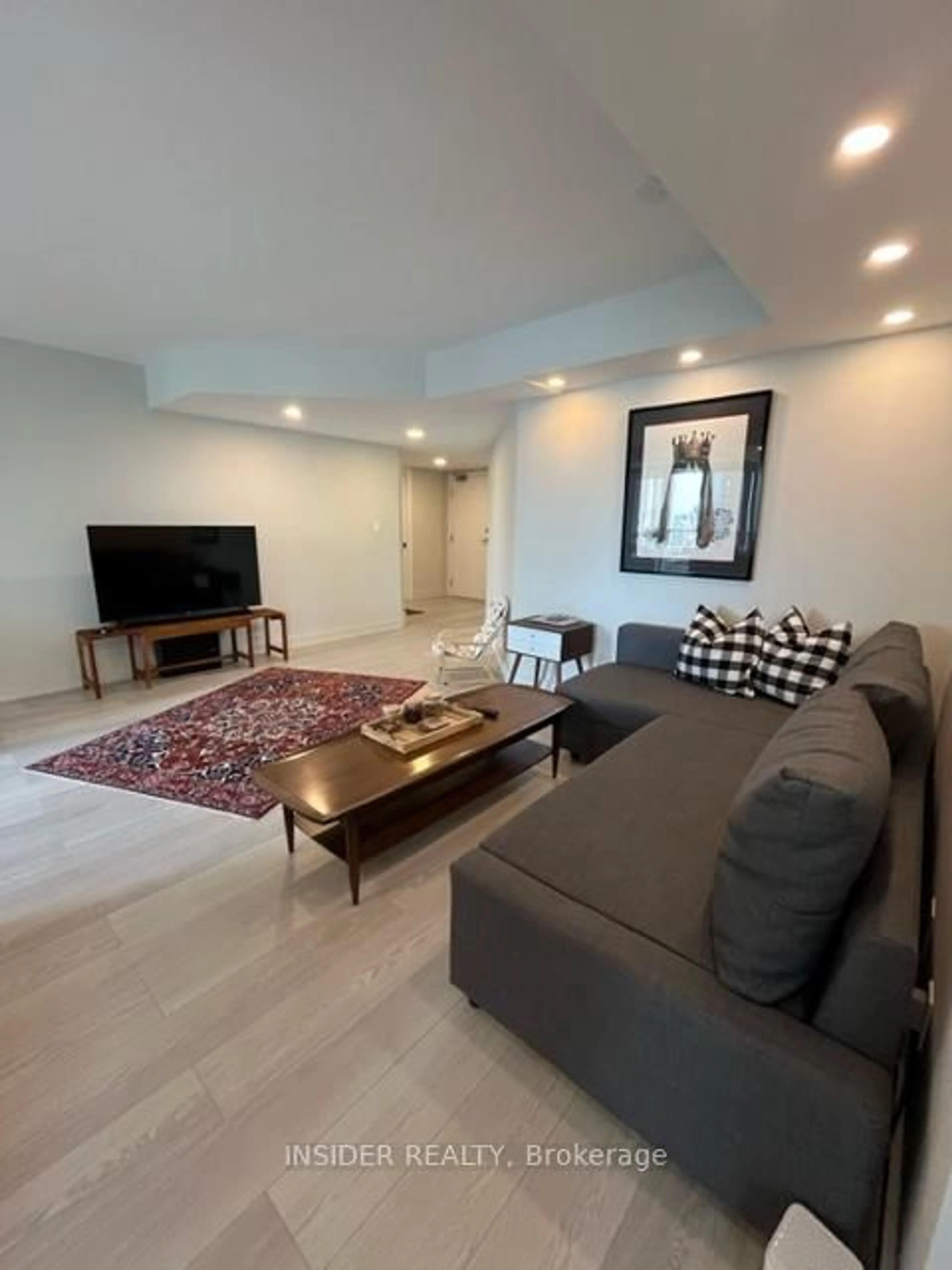 Living room with furniture, unknown for 2 Rean Dr #1612, Toronto Ontario M2K 1H1