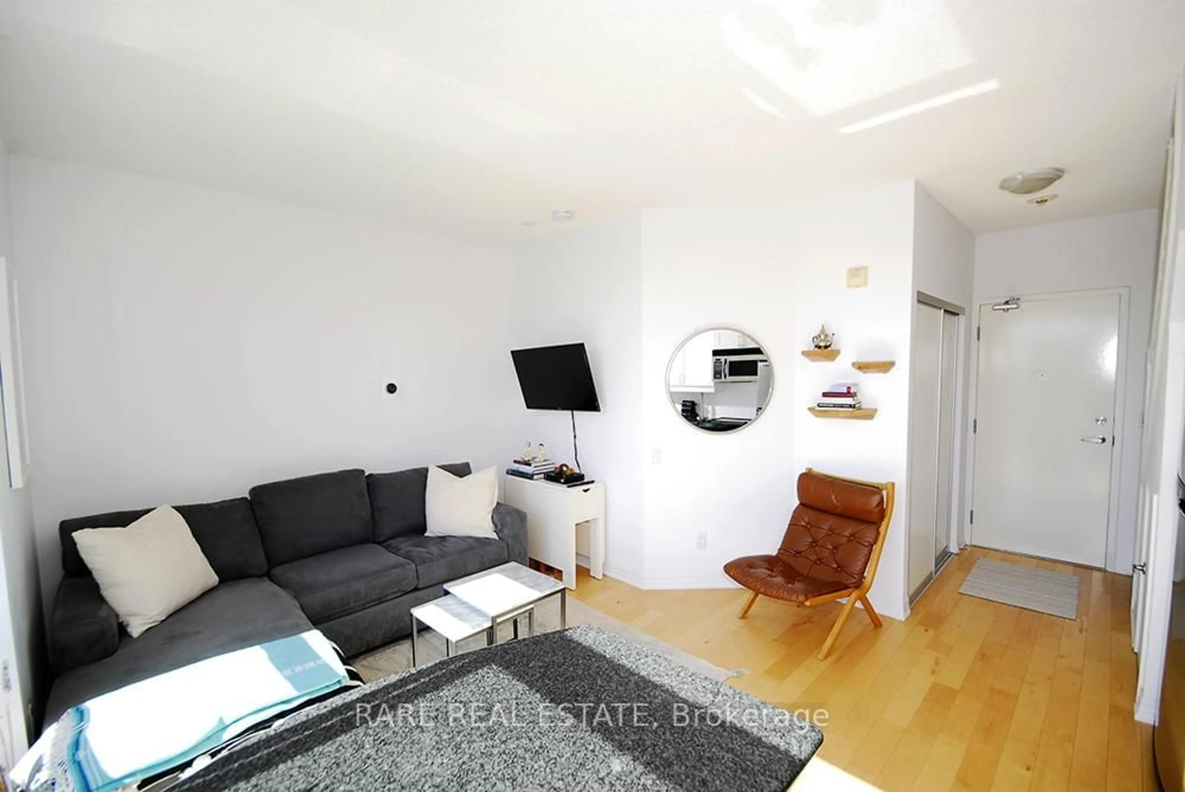 Living room with furniture, unknown for 901 Queen St #623, Toronto Ontario M6J 3X4