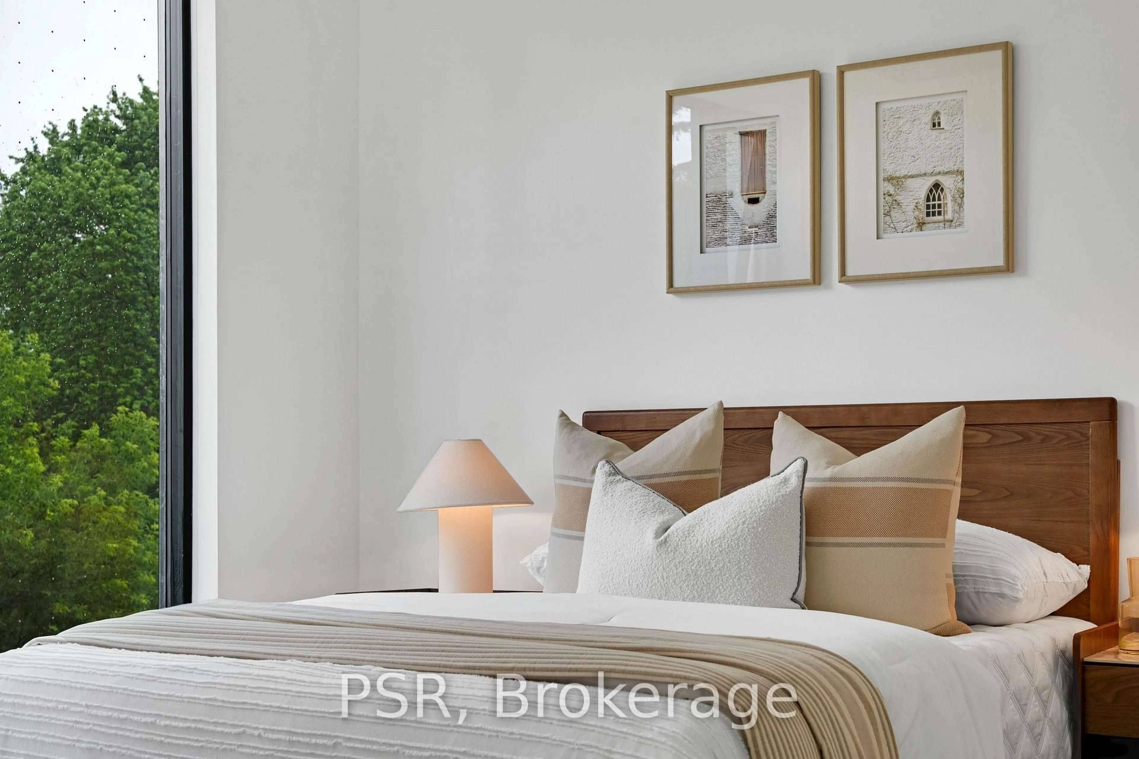 Bedroom with bed, unknown for 200 Keewatin Ave #410, Toronto Ontario M4P 1Z8