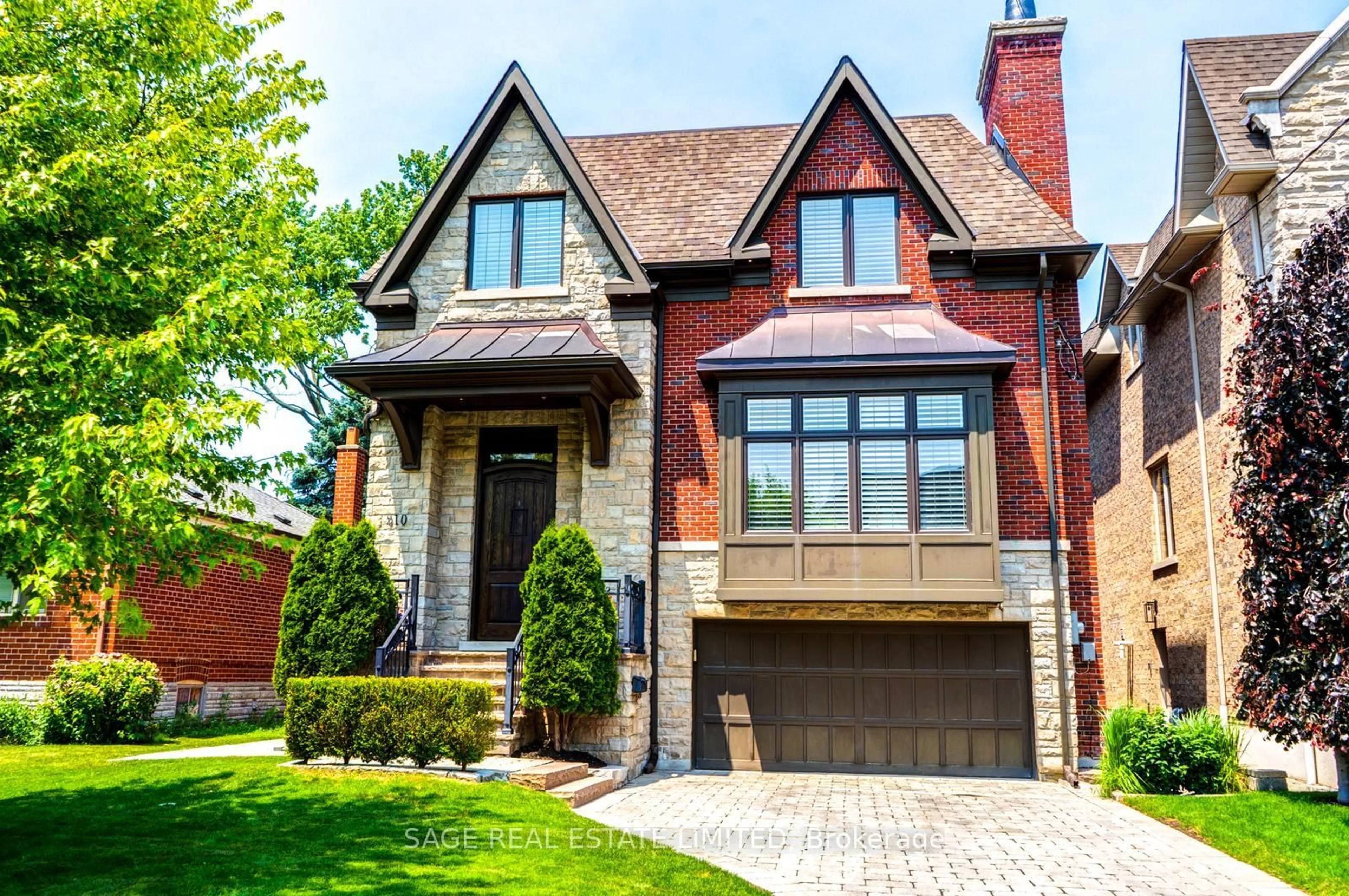 Home with brick exterior material, street for 210 Burndale Ave, Toronto Ontario M2N 1T3