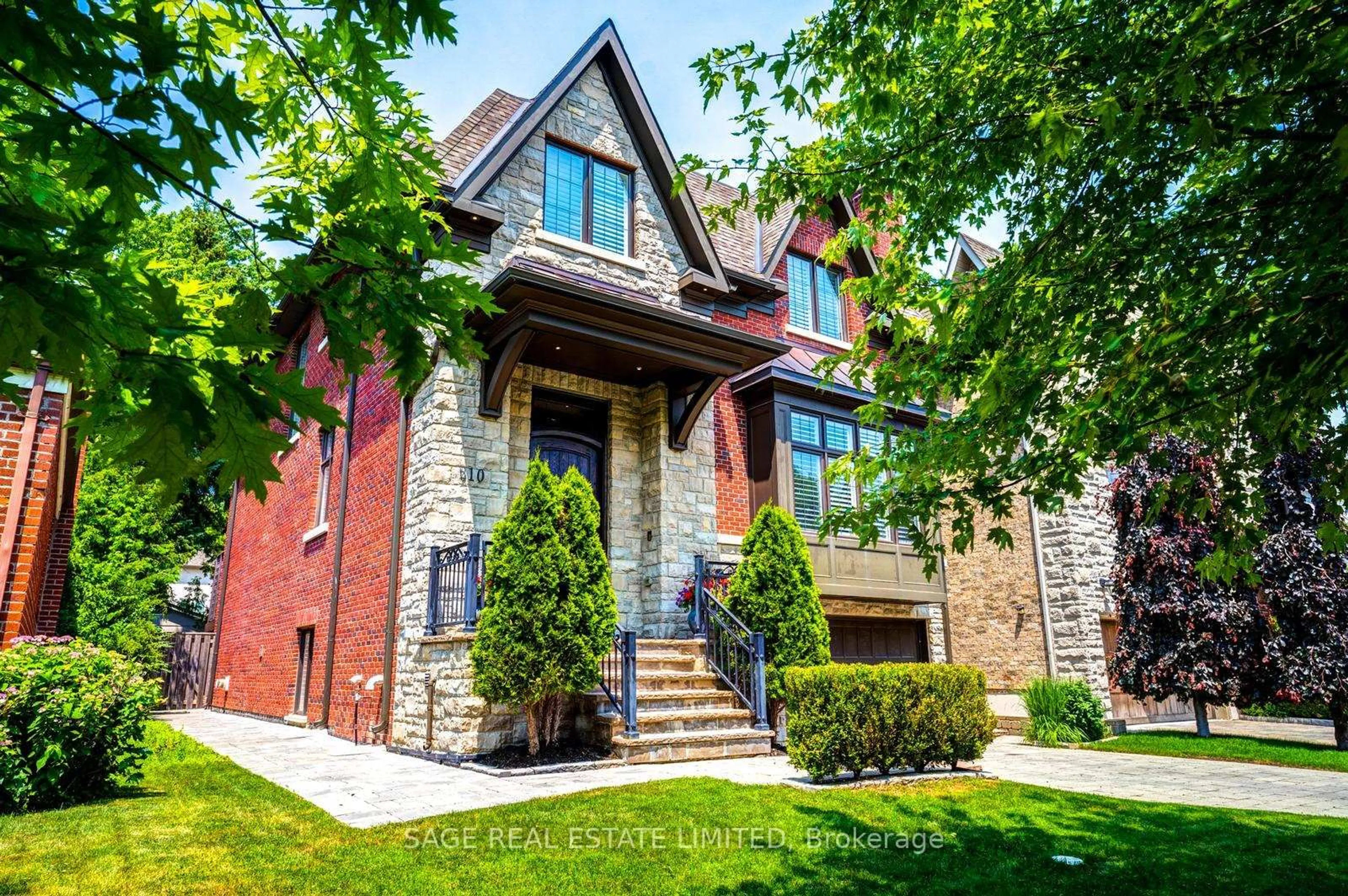 Home with brick exterior material, street for 210 Burndale Ave, Toronto Ontario M2N 1T3
