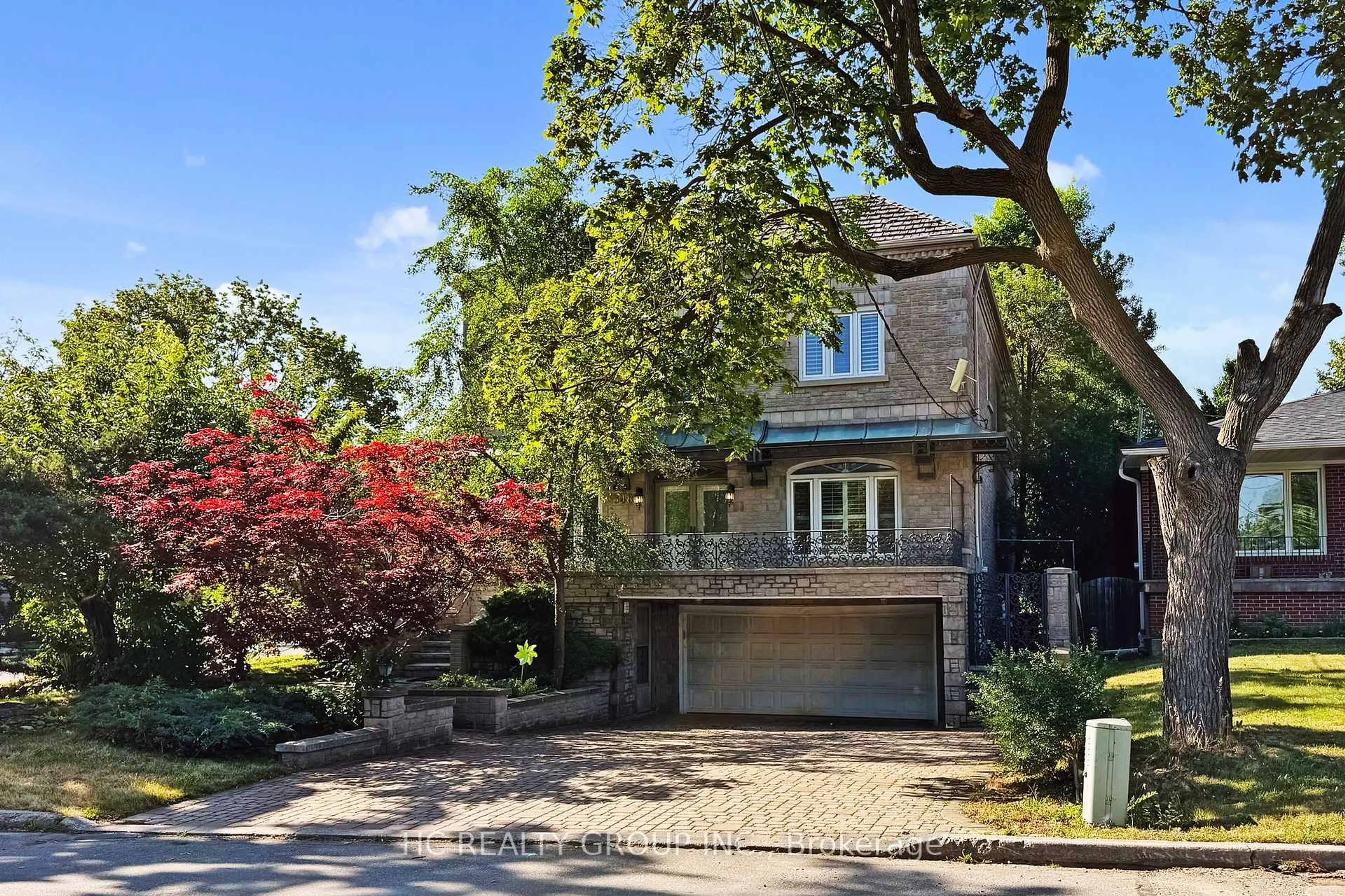 Home with brick exterior material, street for 348 Greenfield Ave, Toronto Ontario M2N 3E8