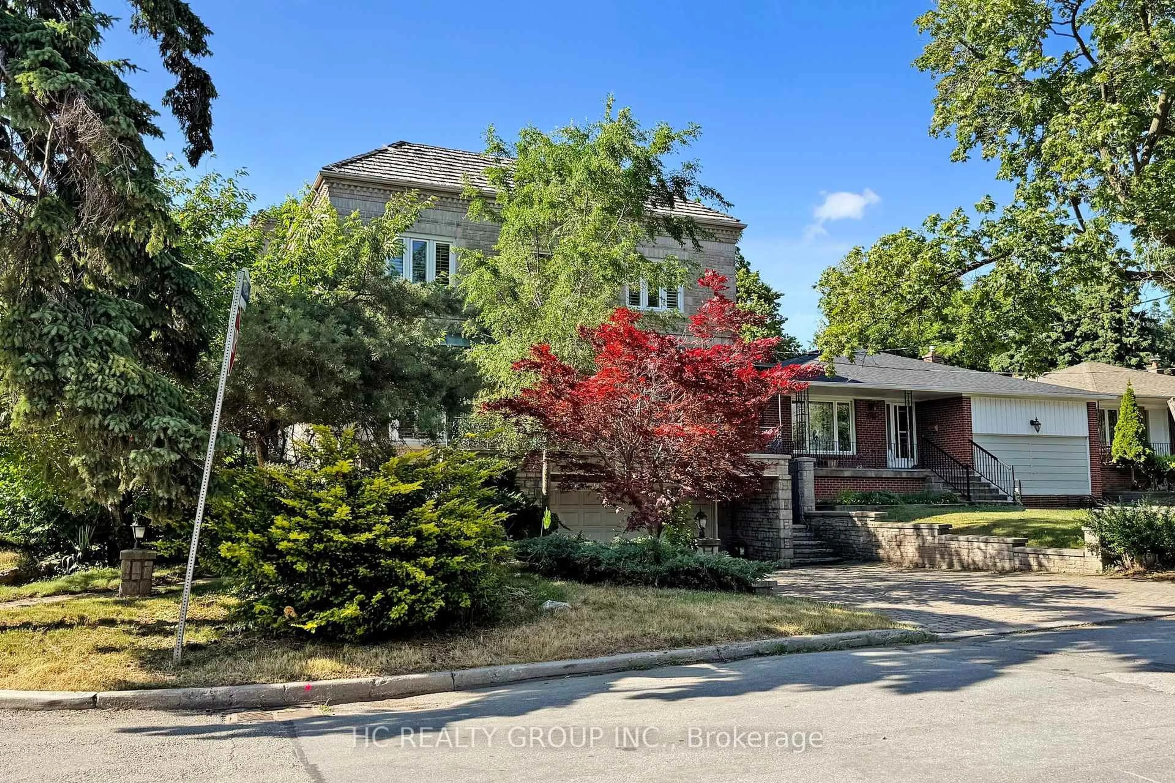 Home with brick exterior material, street for 348 Greenfield Ave, Toronto Ontario M2N 3E8