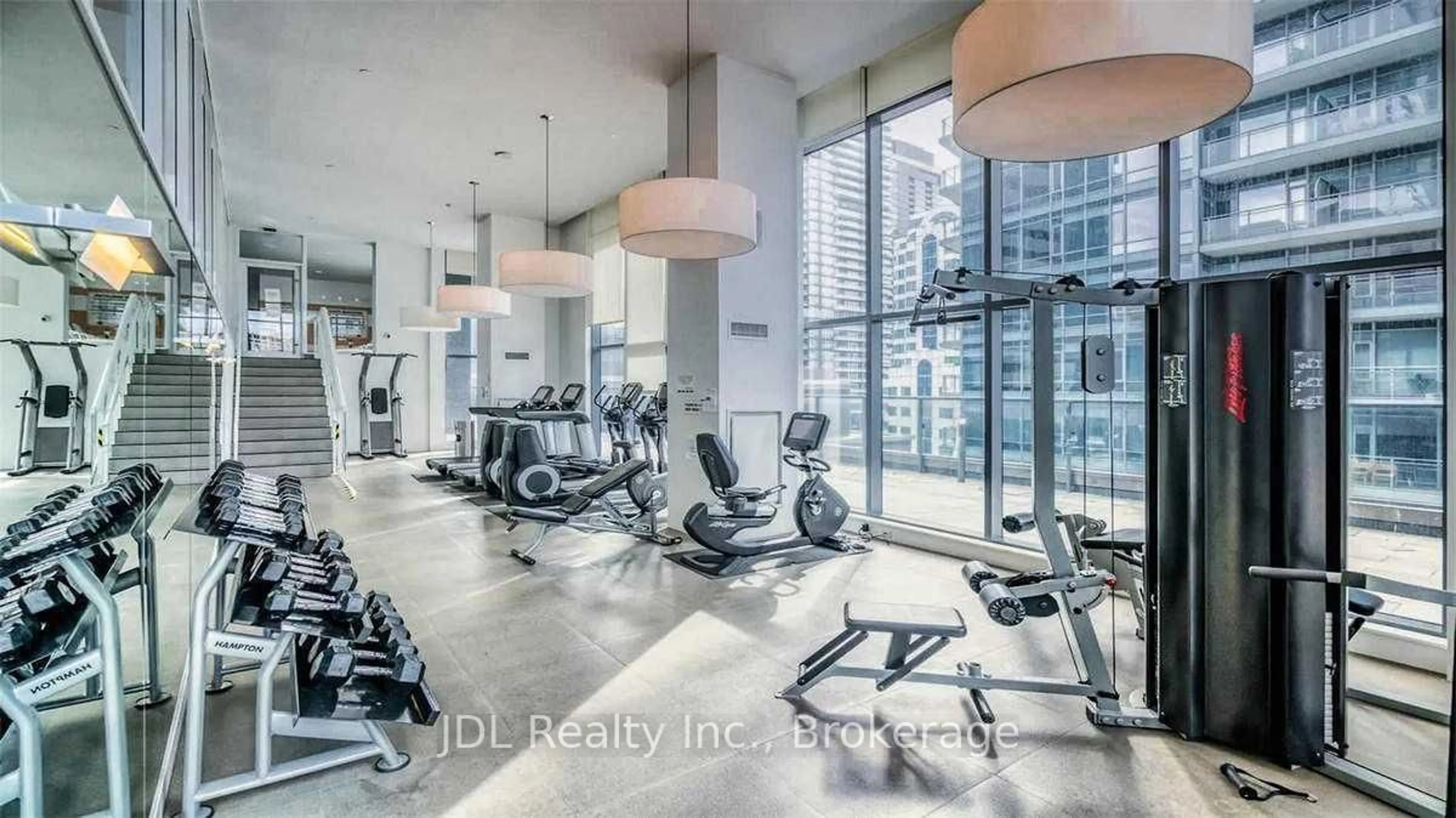 Gym or fitness room for 295 Adelaide St #2708, Toronto Ontario M5V 0L4