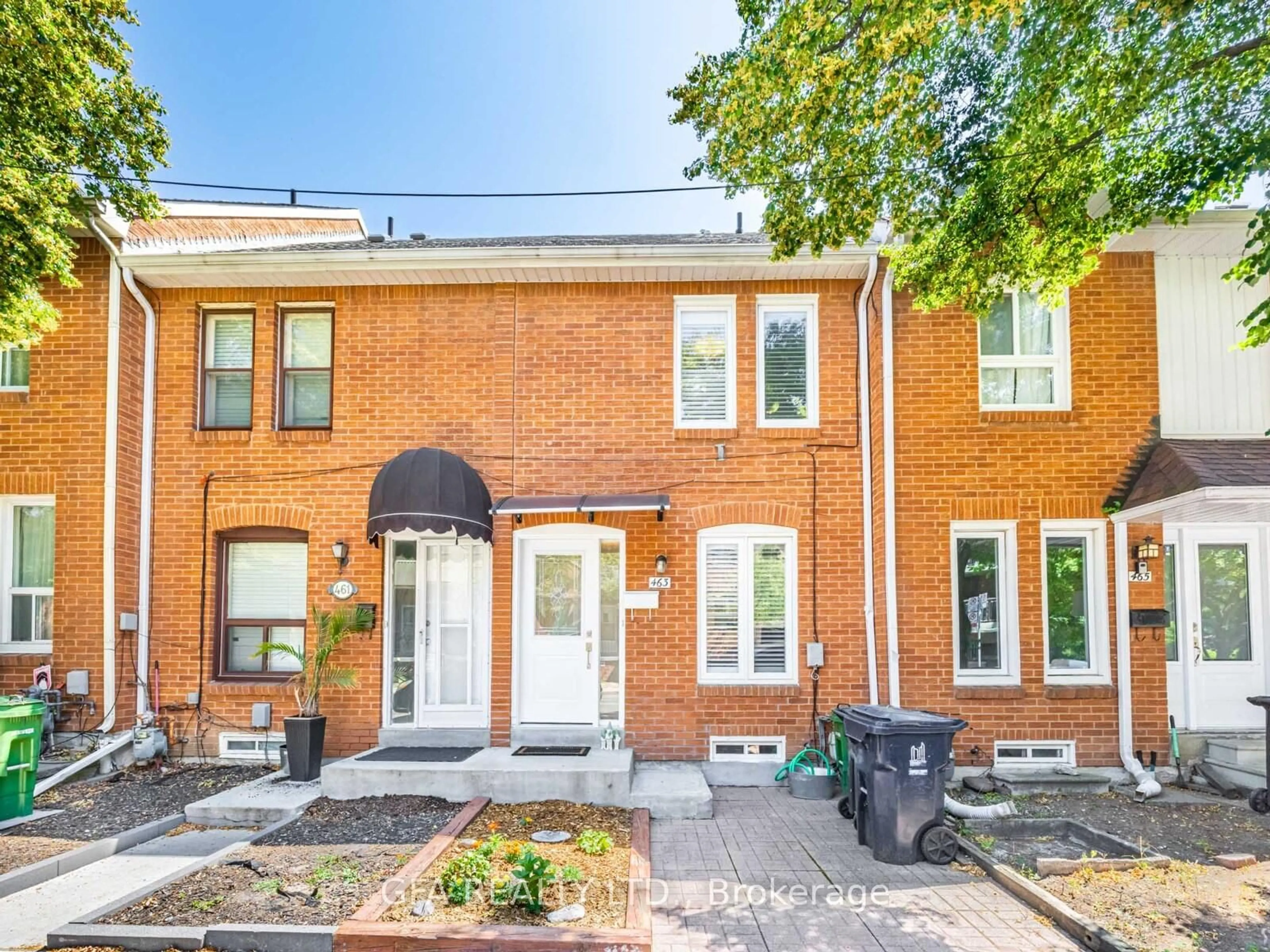 Home with brick exterior material, street for 463 Melita Cres, Toronto Ontario M6G 3X9