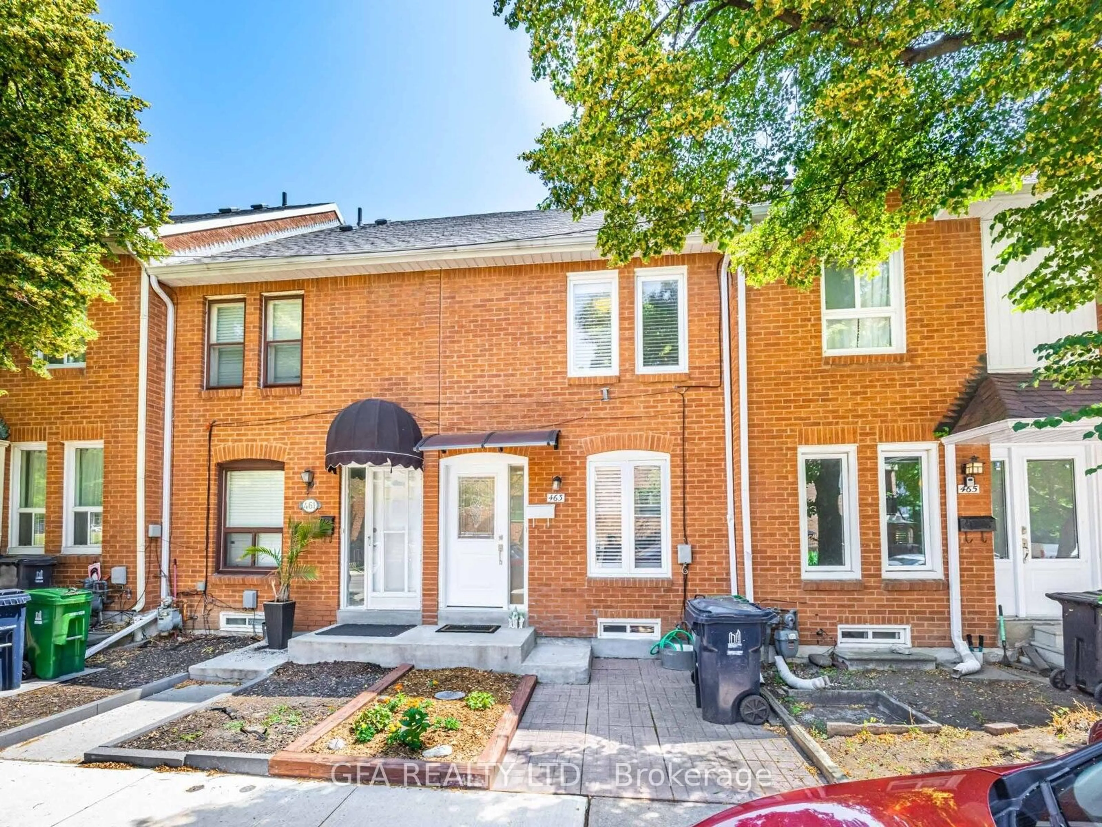 Home with brick exterior material, street for 463 Melita Cres, Toronto Ontario M6G 3X9
