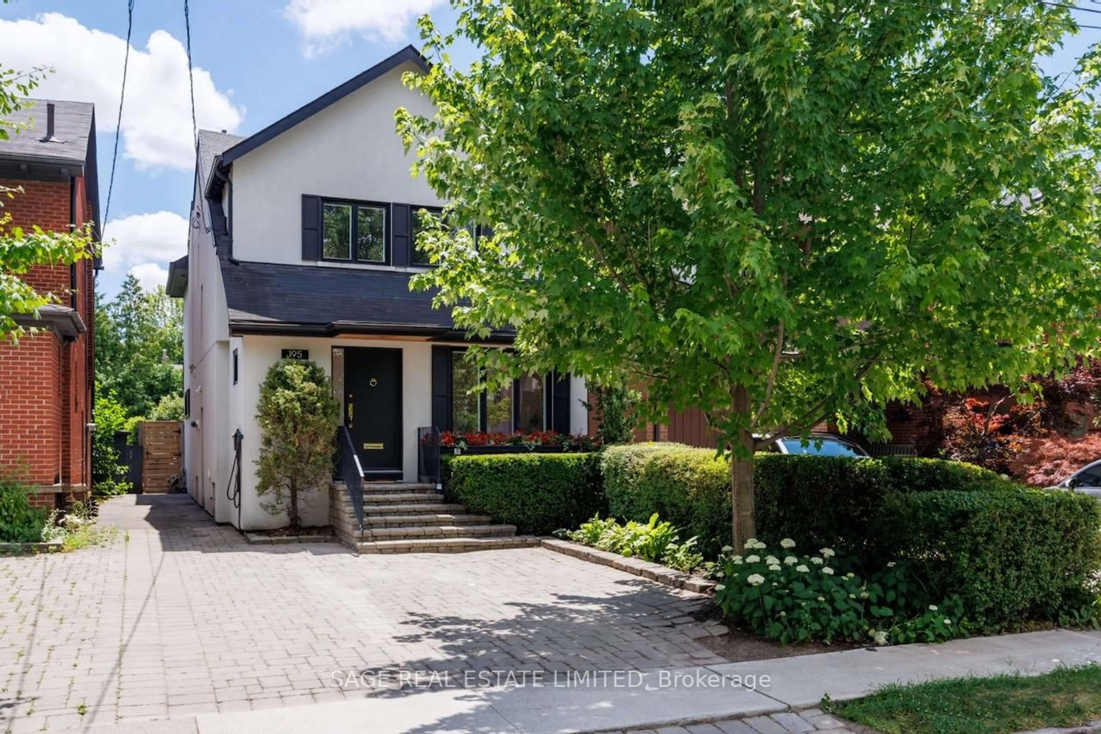 Home with brick exterior material, street for 195 Albertus Ave, Toronto Ontario M4R 1J6