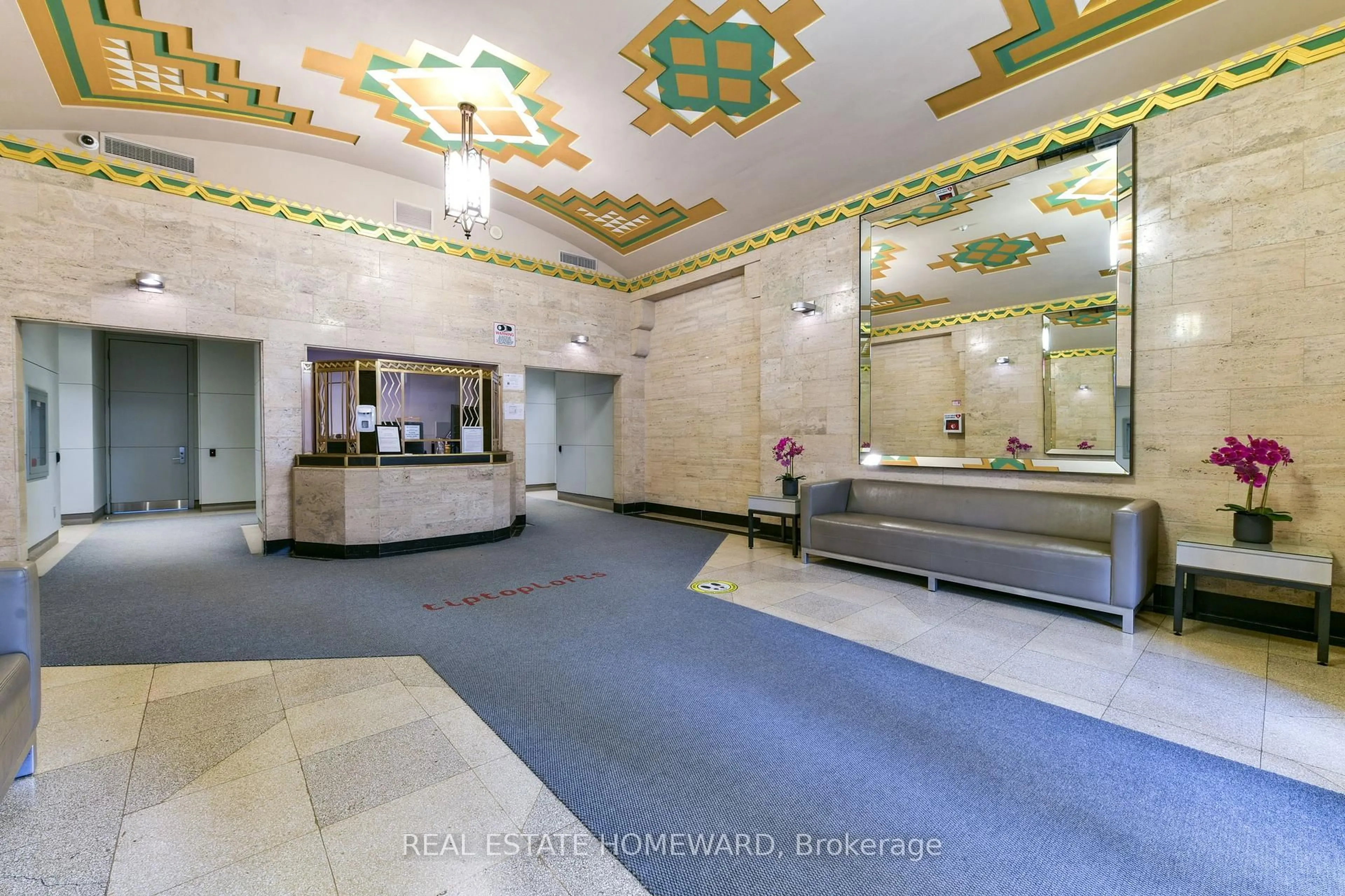 Lobby for 637 Lake Shore Blvd #1024, Toronto Ontario M5V 3J6