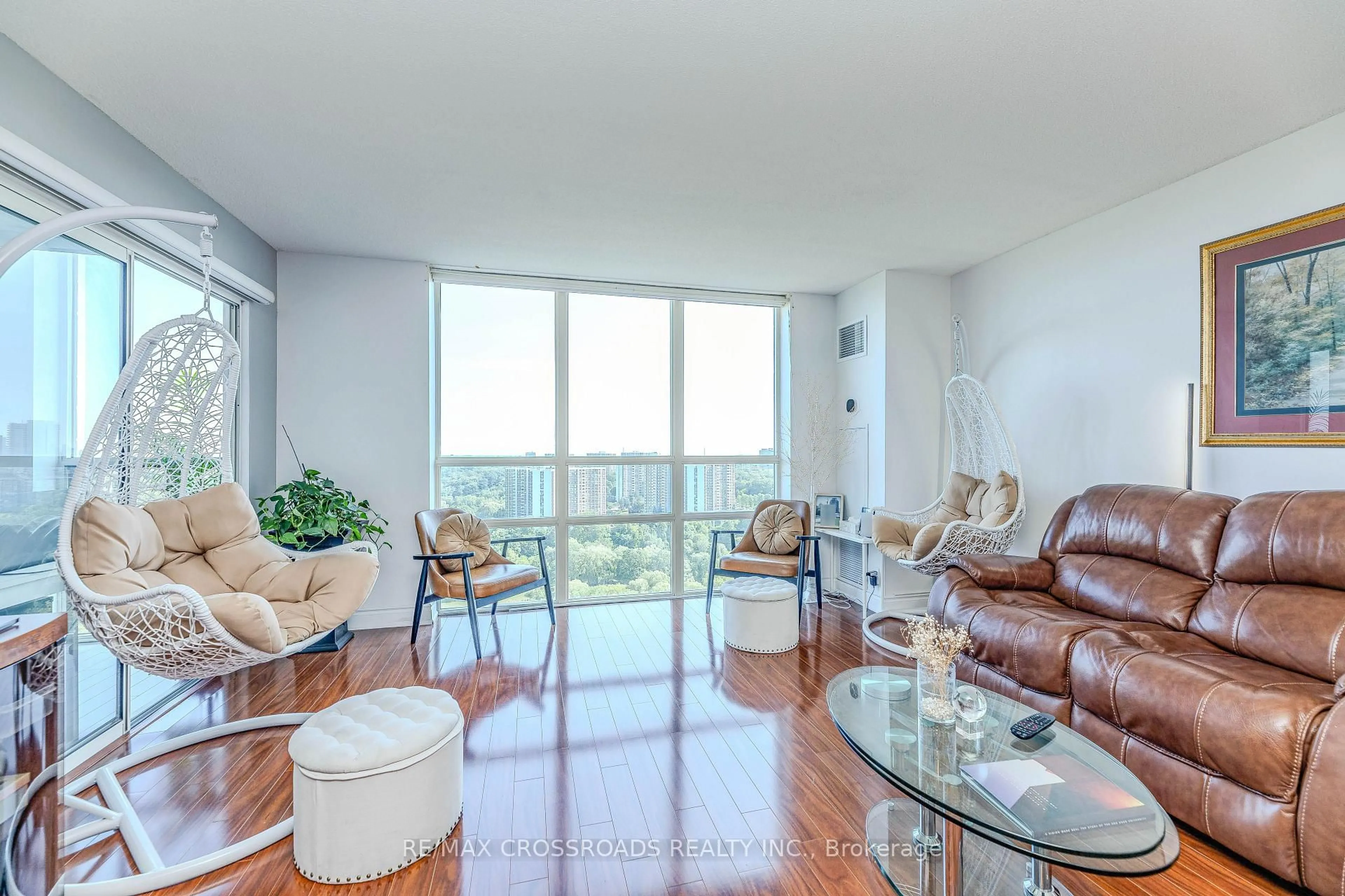 Living room with furniture, unknown for 205 Wynford Dr #2004, Toronto Ontario M3C 3P4