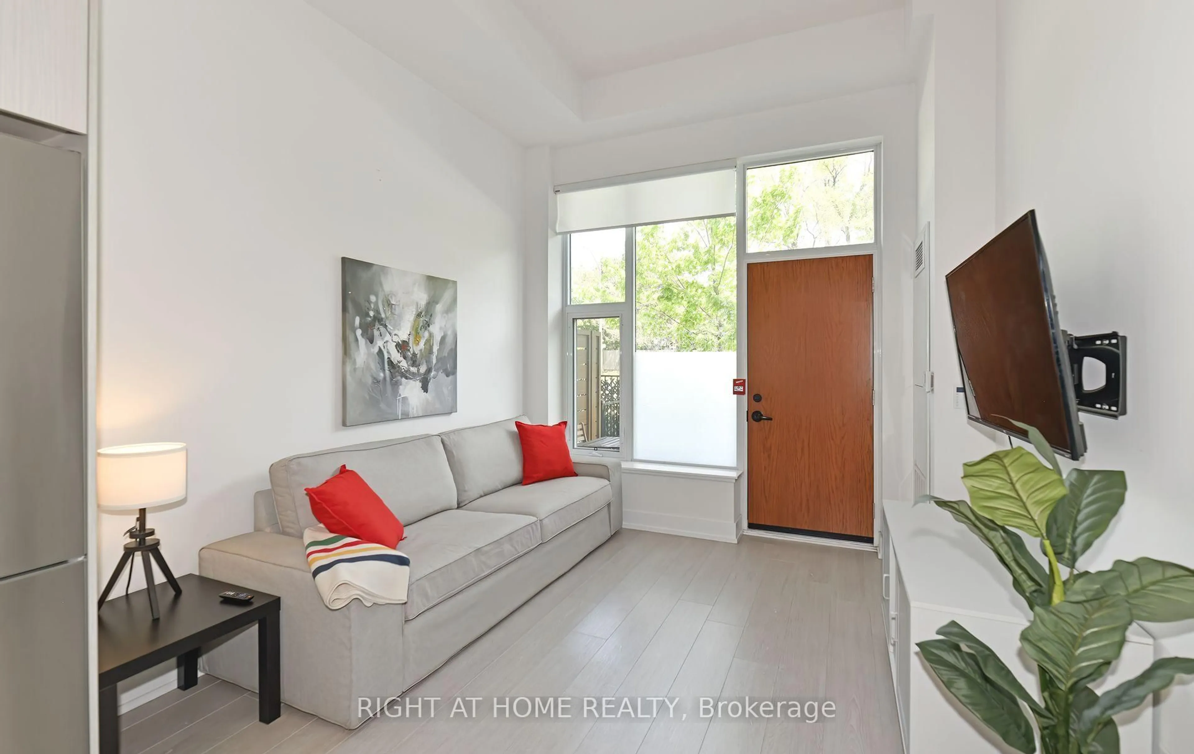 Living room with furniture, unknown for 25 Adra Grado Way #244, Toronto Ontario M2J 0H6