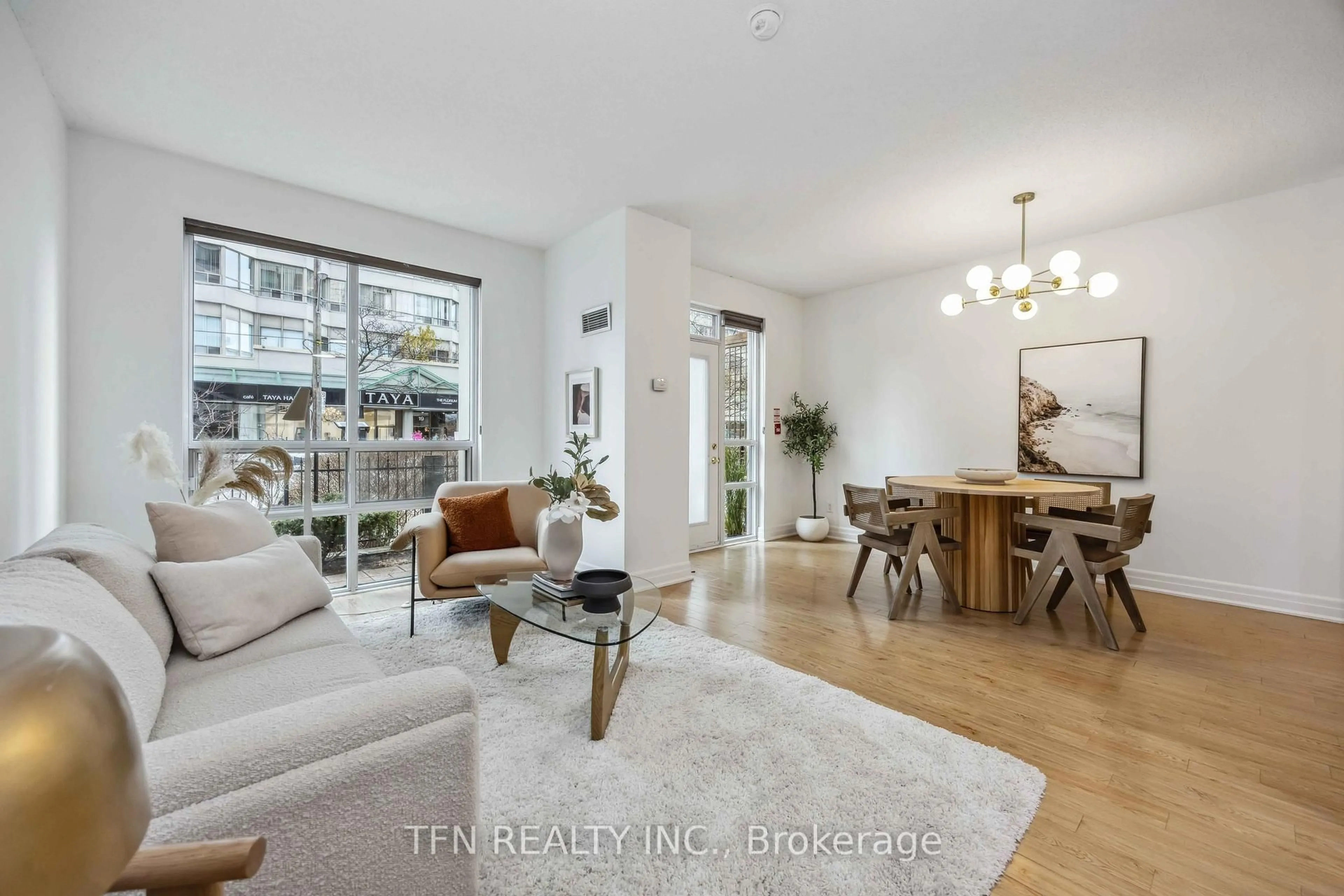 Living room with furniture, unknown for 18 Spring Garden Ave #109, Toronto Ontario M2N 7M2