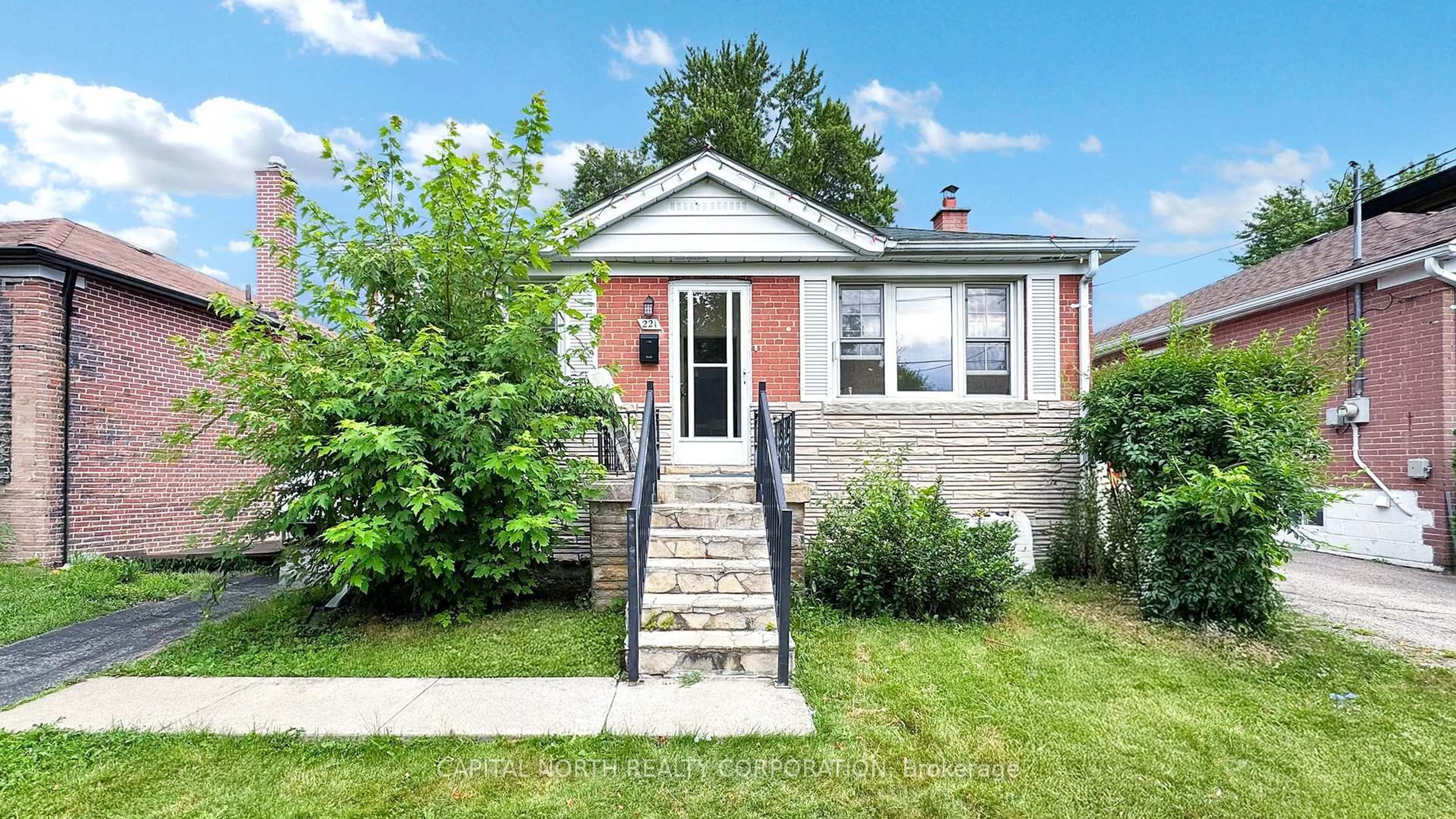 Home with brick exterior material, street for 221 Patricia Ave, Toronto Ontario M2M 1J7