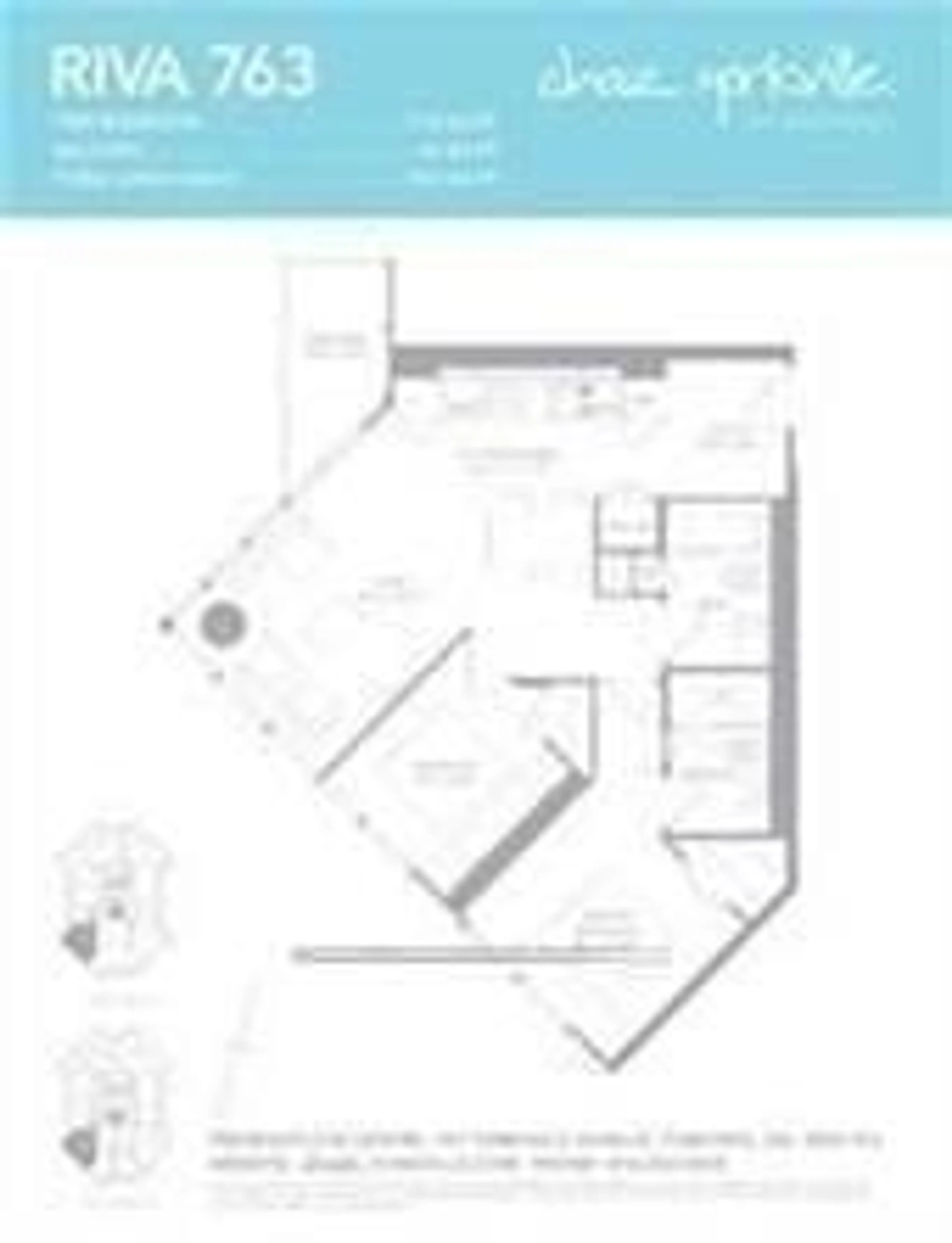 Floor plan for 45 Charles St #5202, Toronto Ontario M4Y 0B8